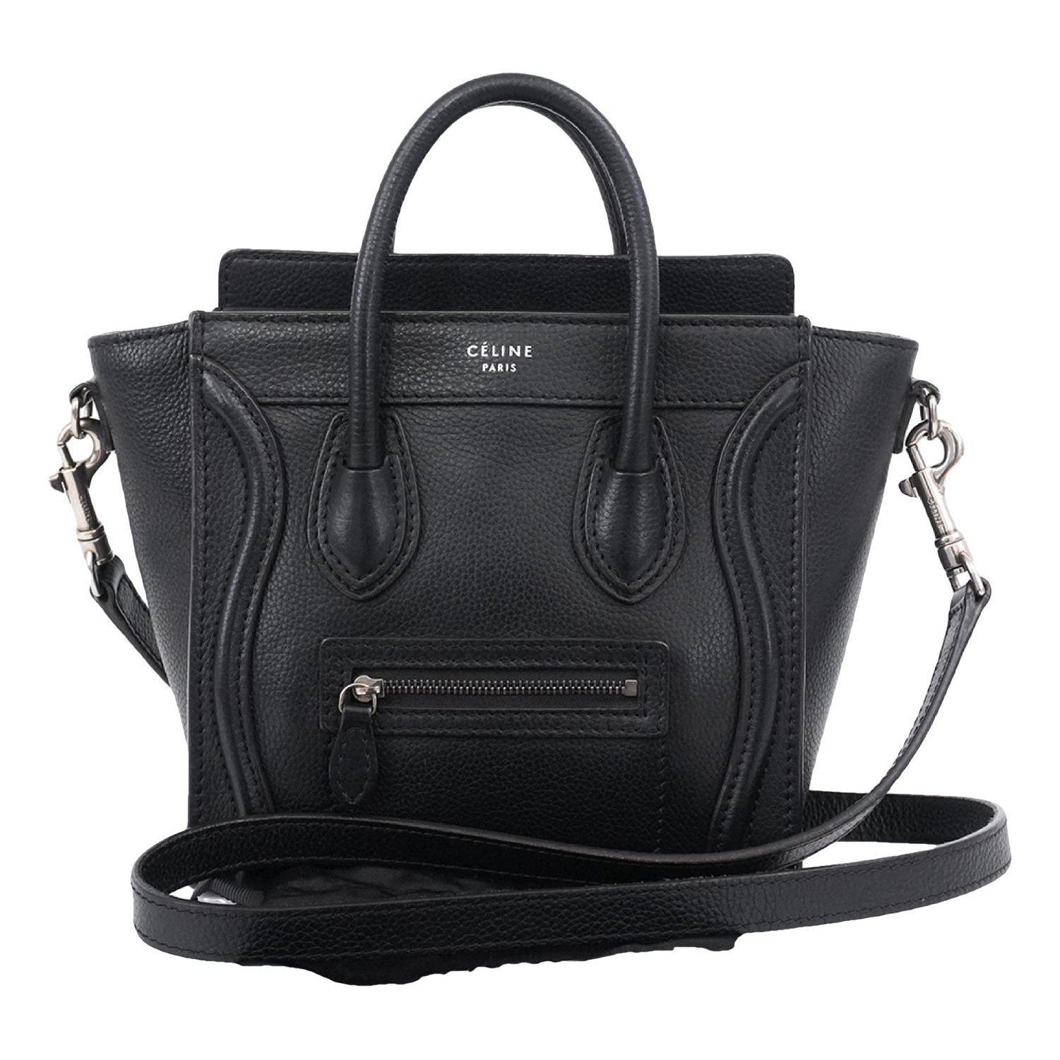 Nano Luggage leather handbag