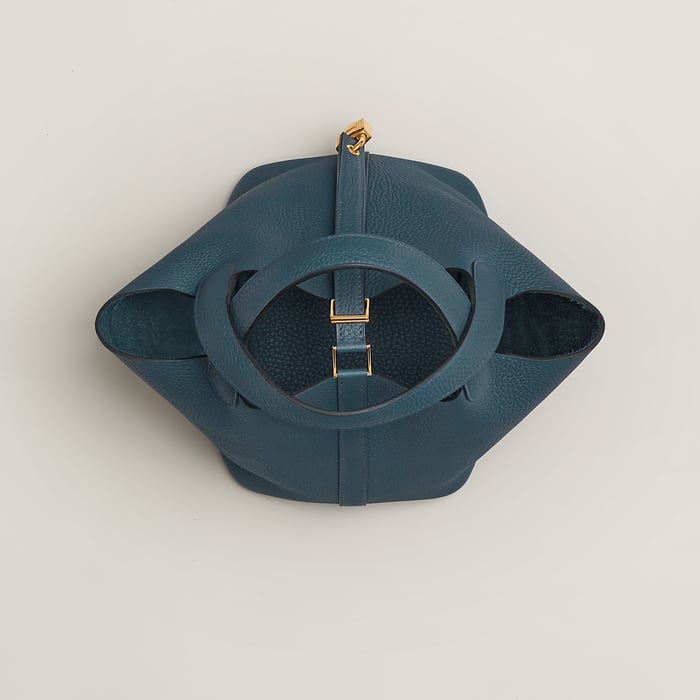 Bleu De Prusse Picotin Lock 18 Bag