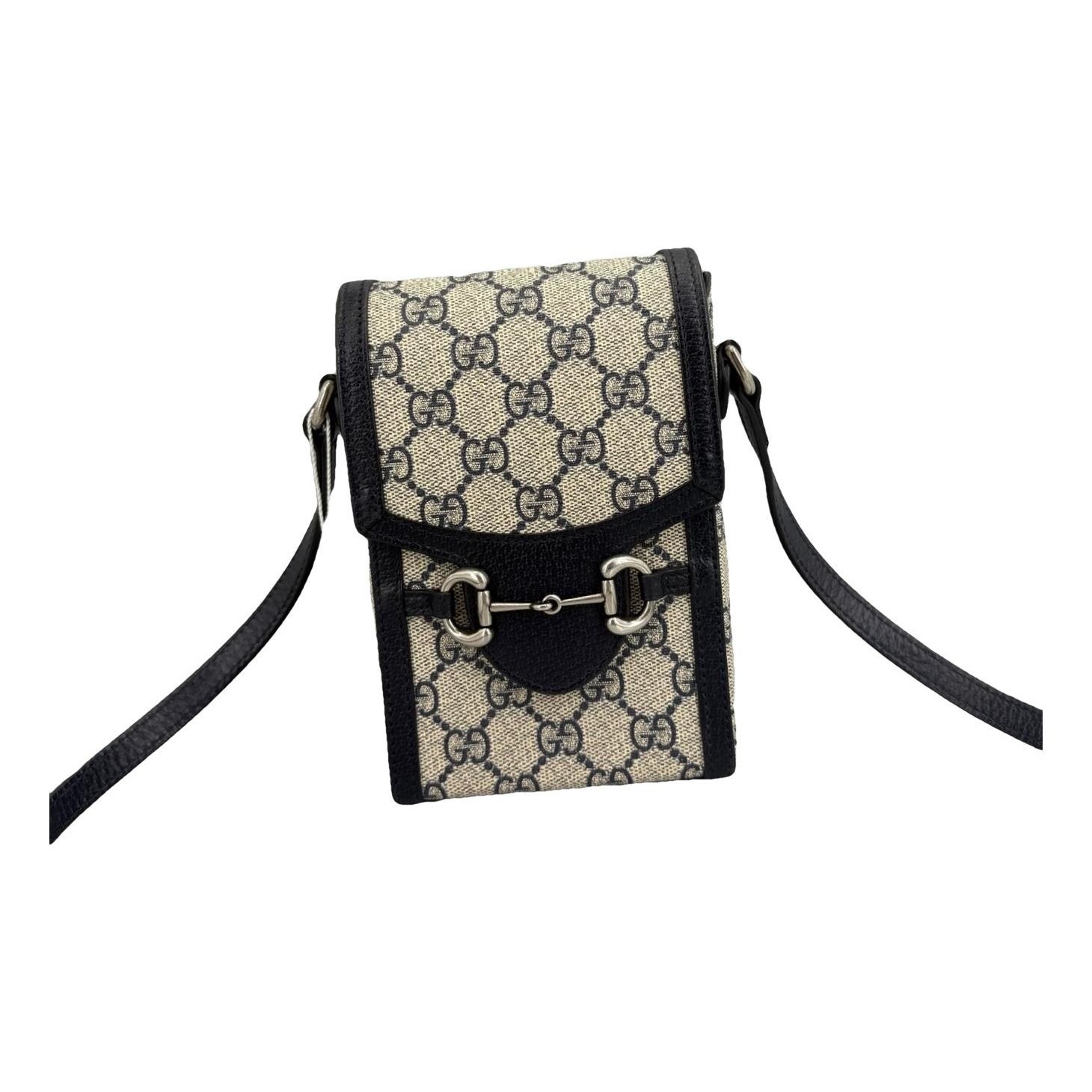 Horsebit 1955 Vertical cloth handbag