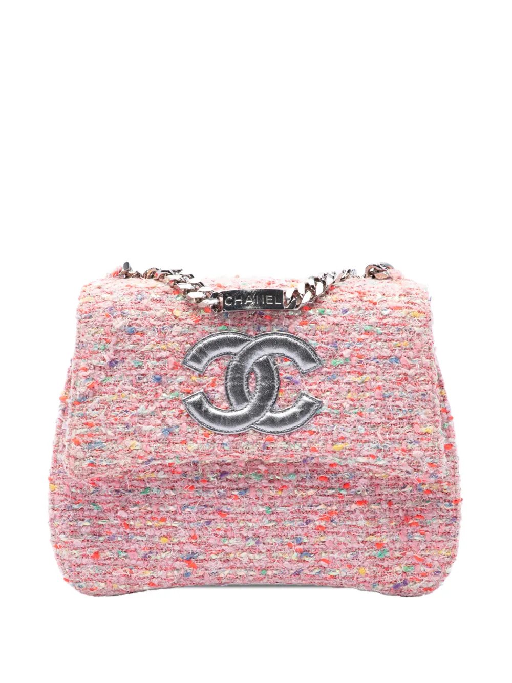 1996-1997 CC Confetti Tweed Flap handbag