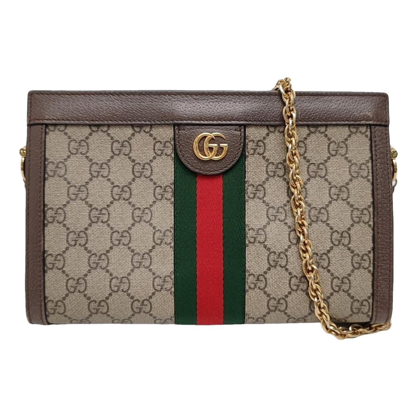 Ophidia leather handbag