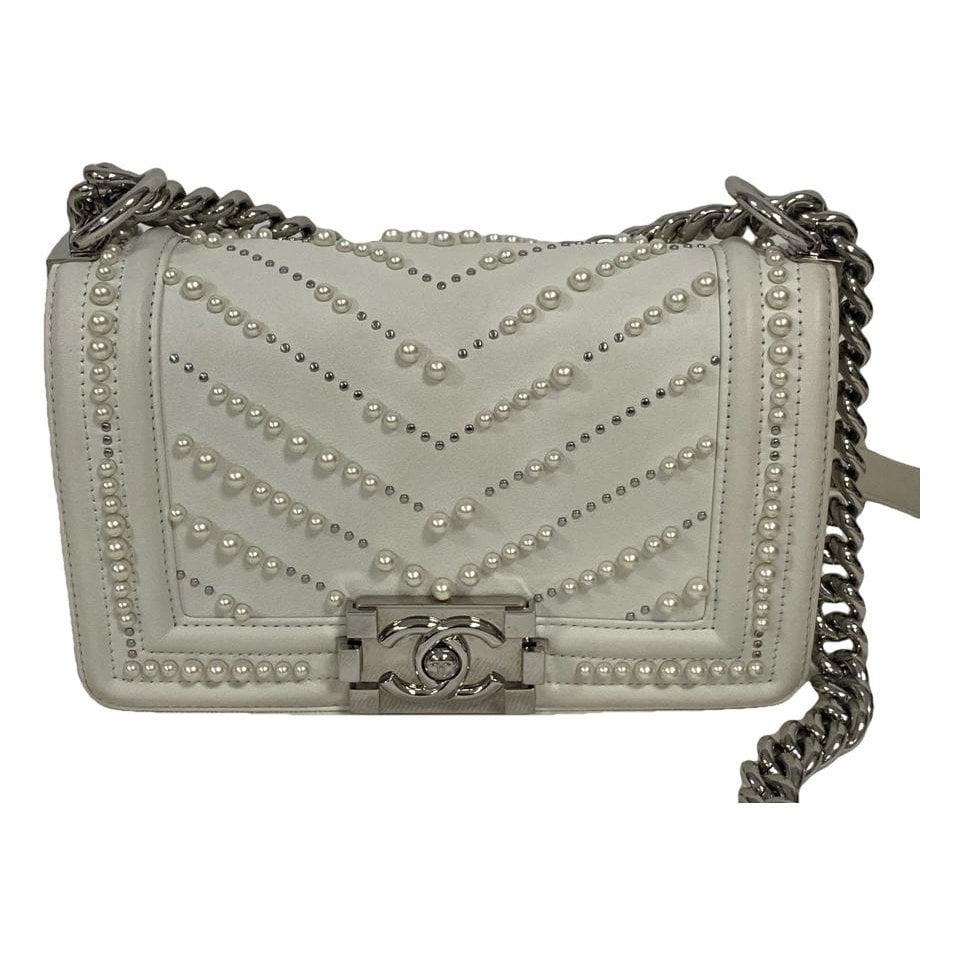 Boy leather crossbody bag