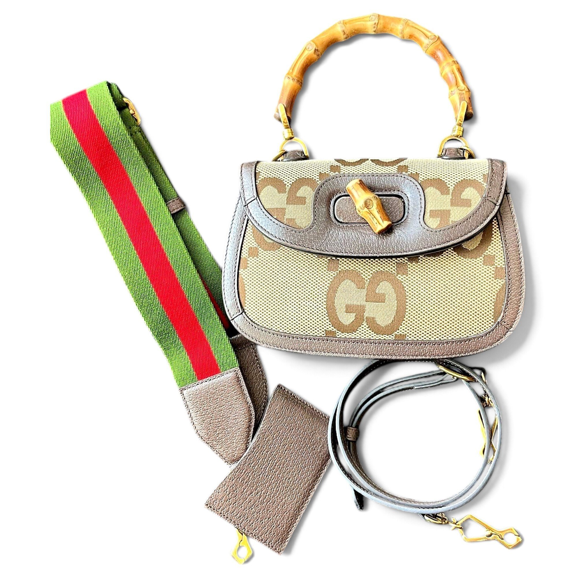 Convertible Bamboo Top Handle cloth handbag
