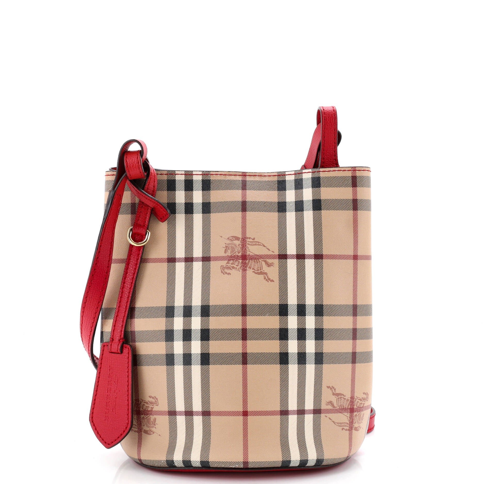 Lorne Bucket Bag Haymarket Coated Canvas Small