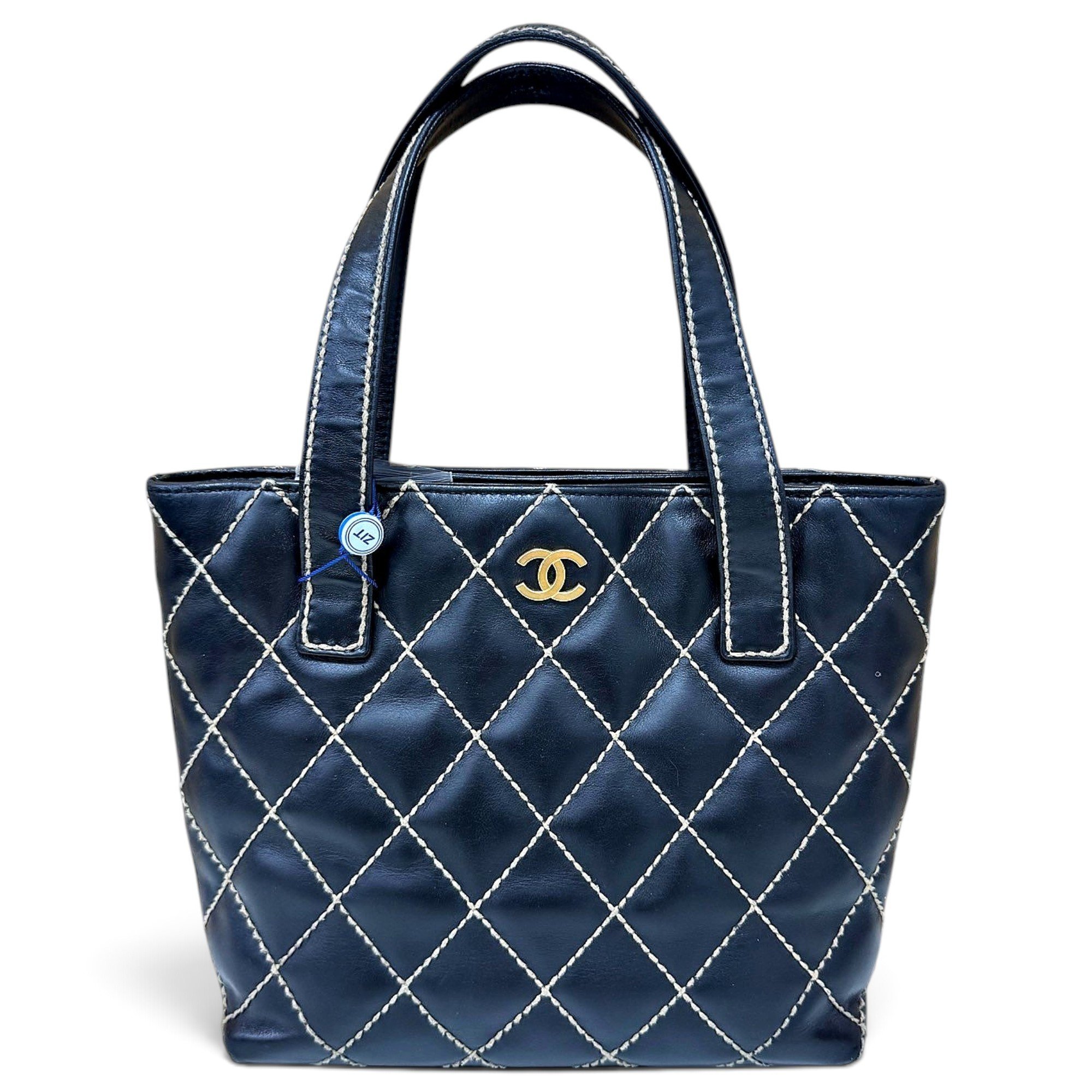 Wild Stitch leather tote