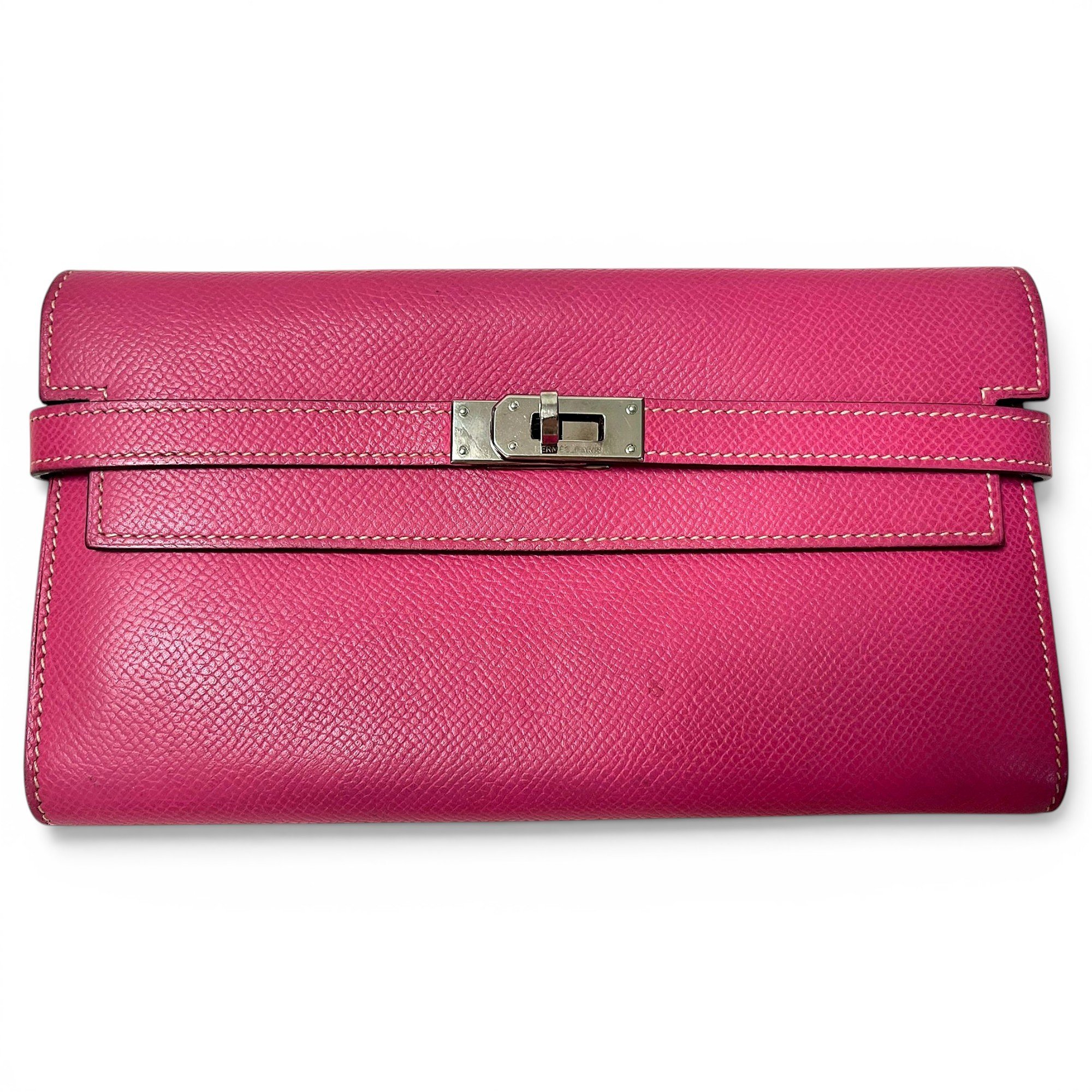 Kelly to go leather clutch bag