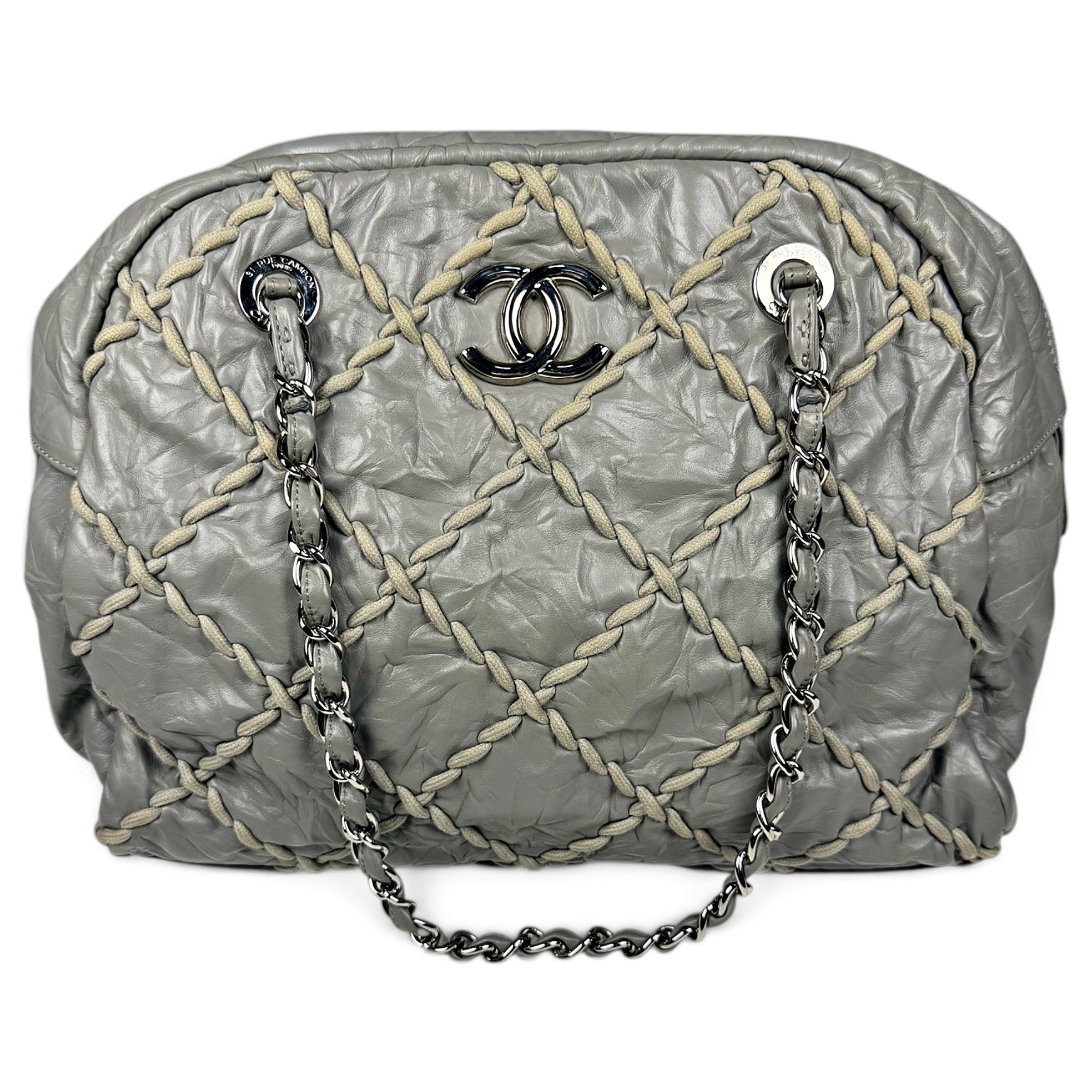 Leather tote