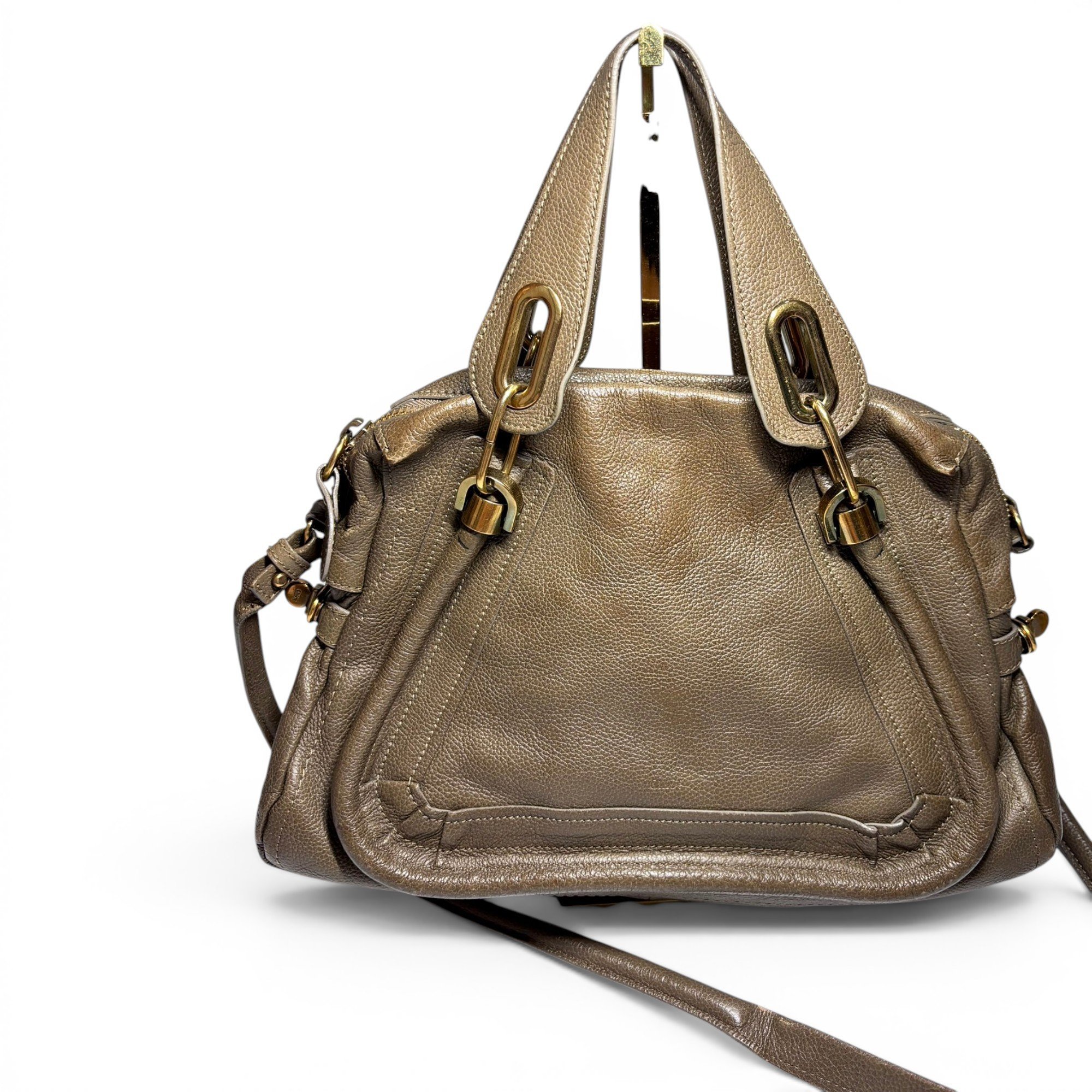 Paraty leather handbag