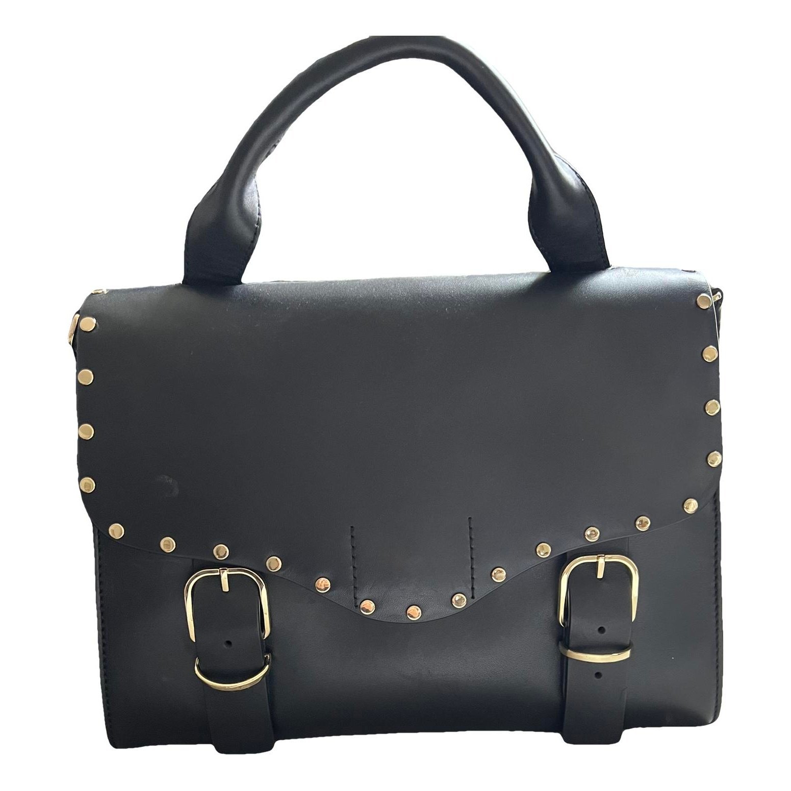 Leather tote