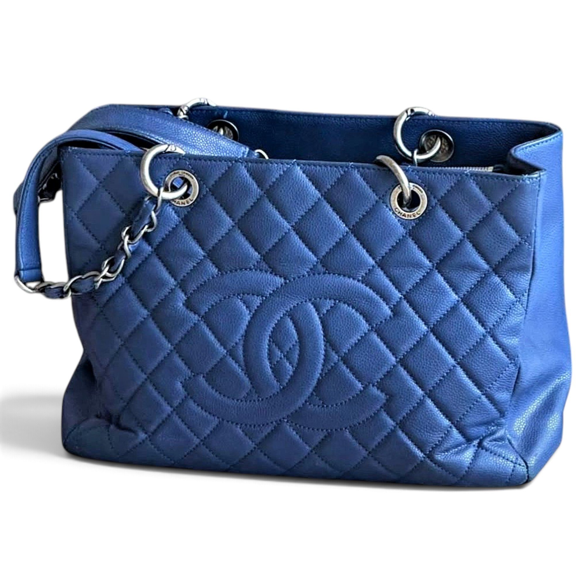 Grand shopping leather tote