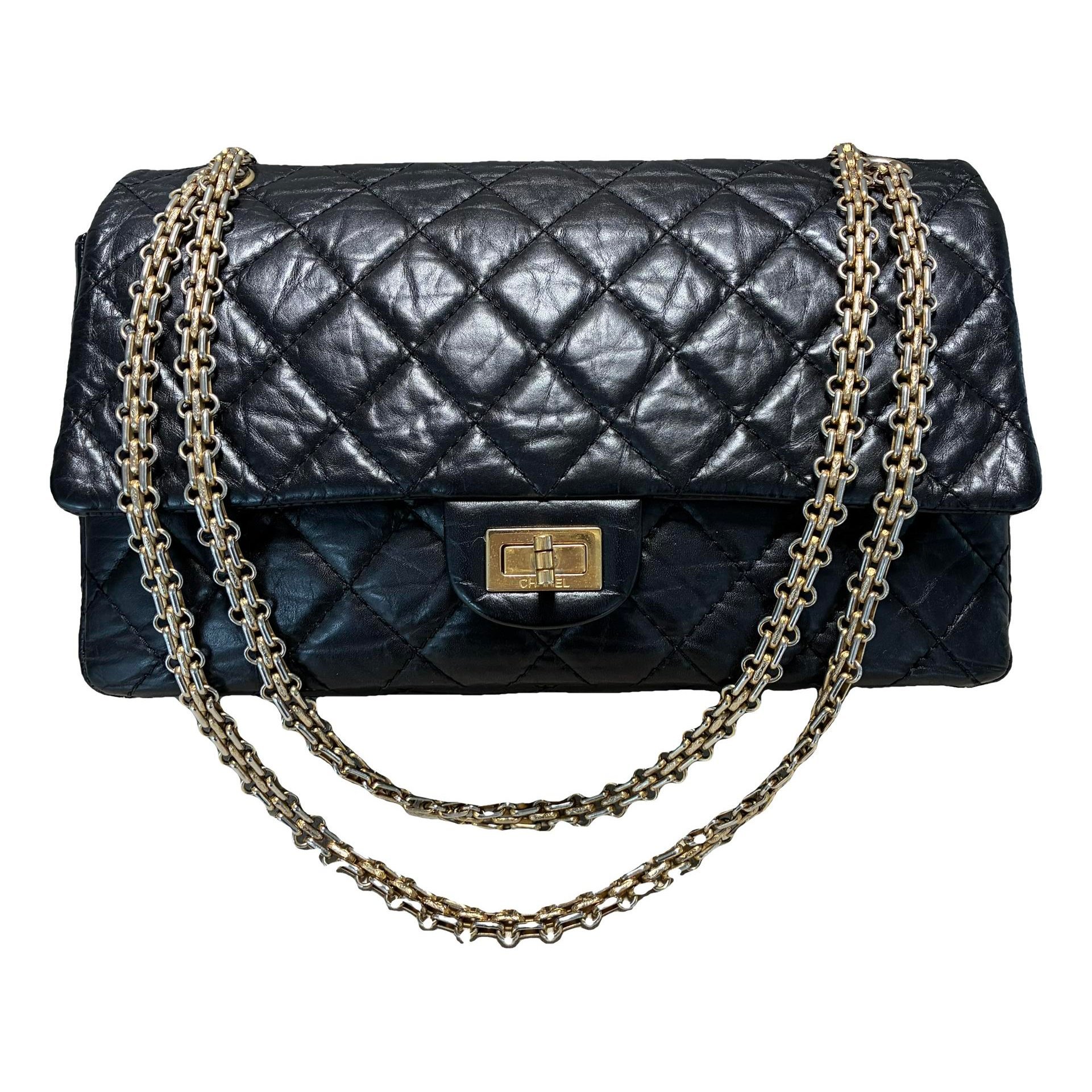 2.55 leather handbag