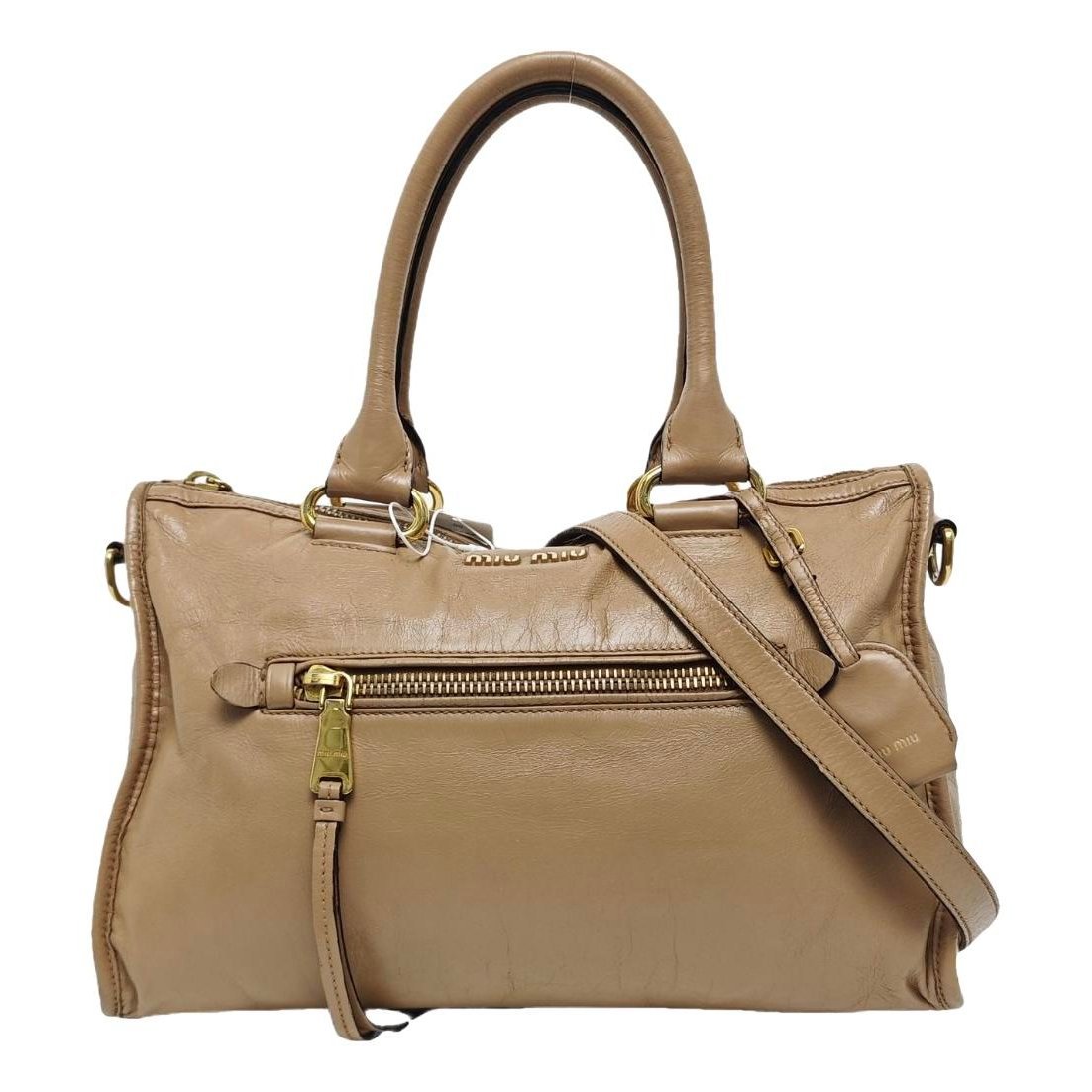 Vitello leather handbag