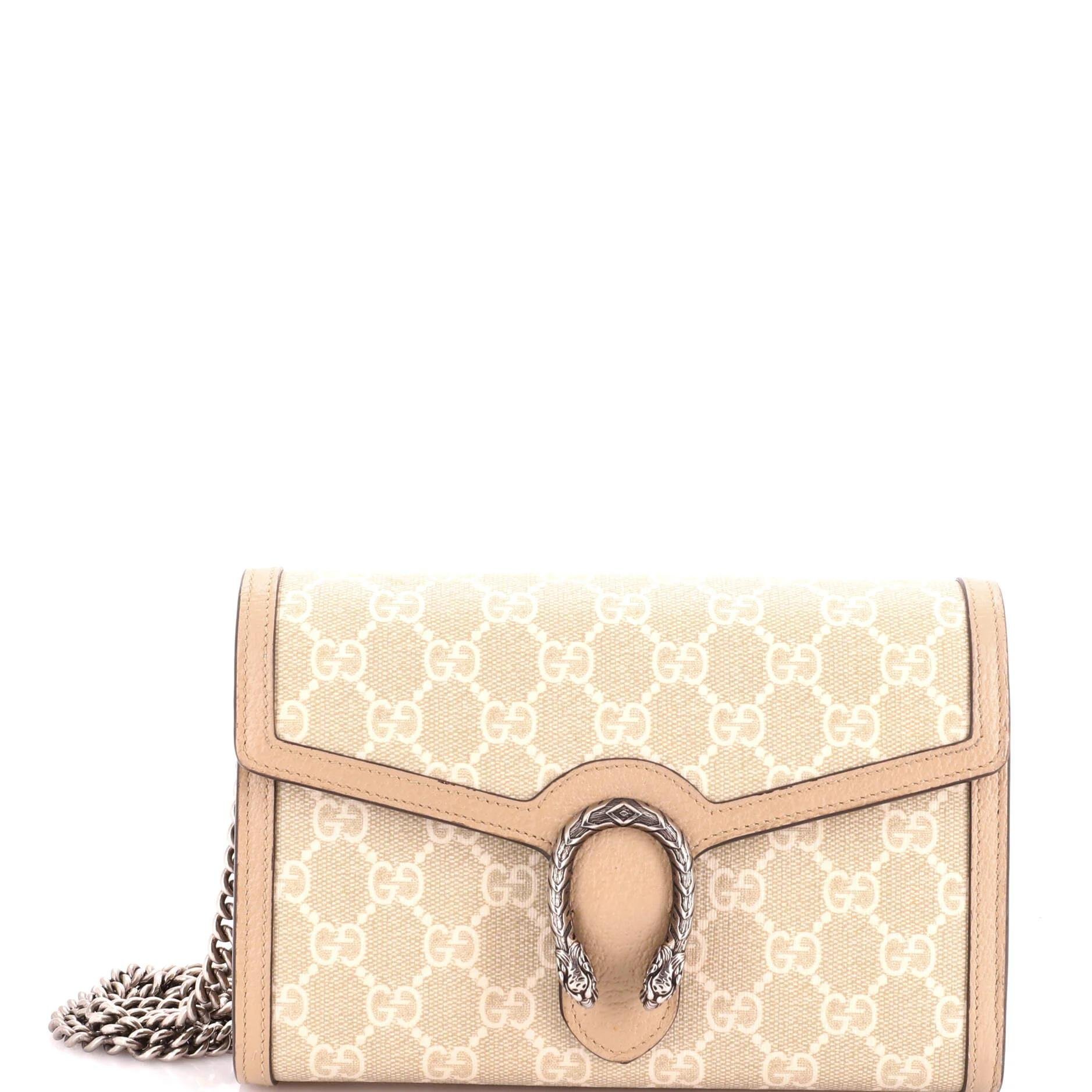 Dionysus Chain Wallet cloth crossbody bag