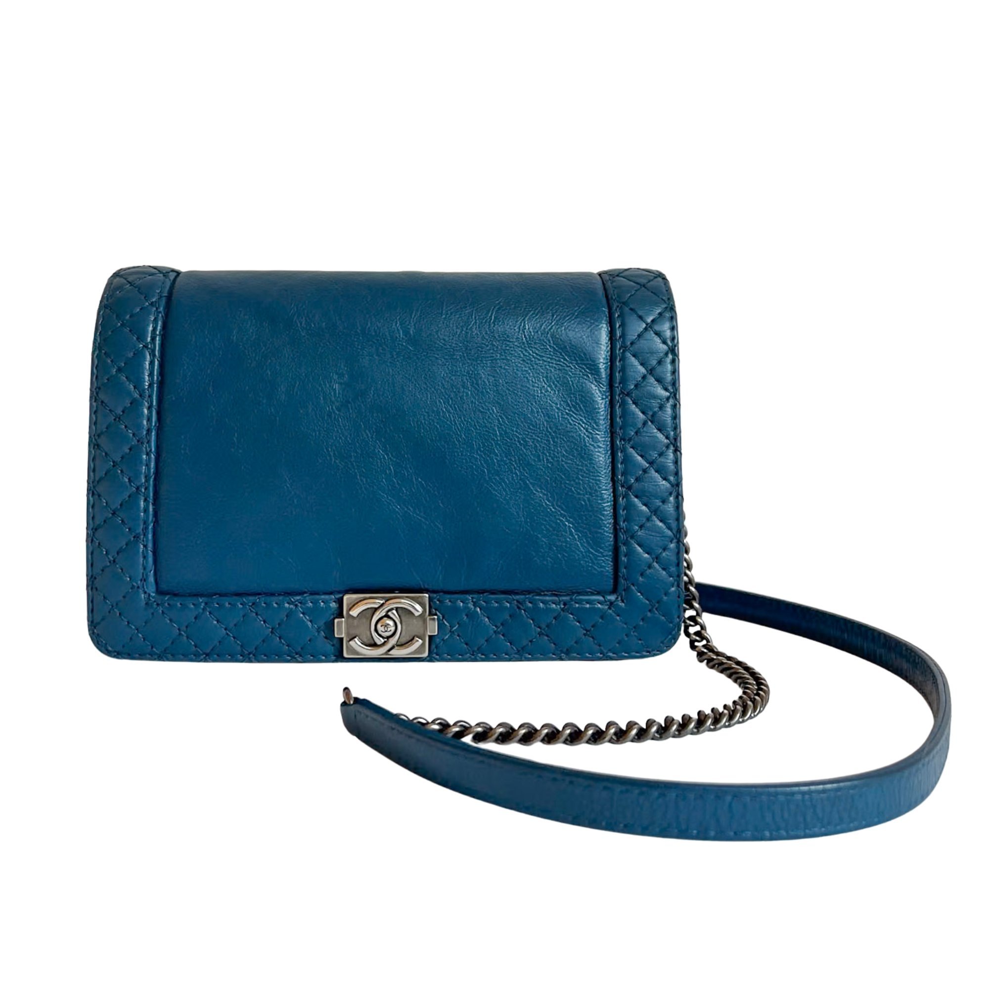Boy leather handbag