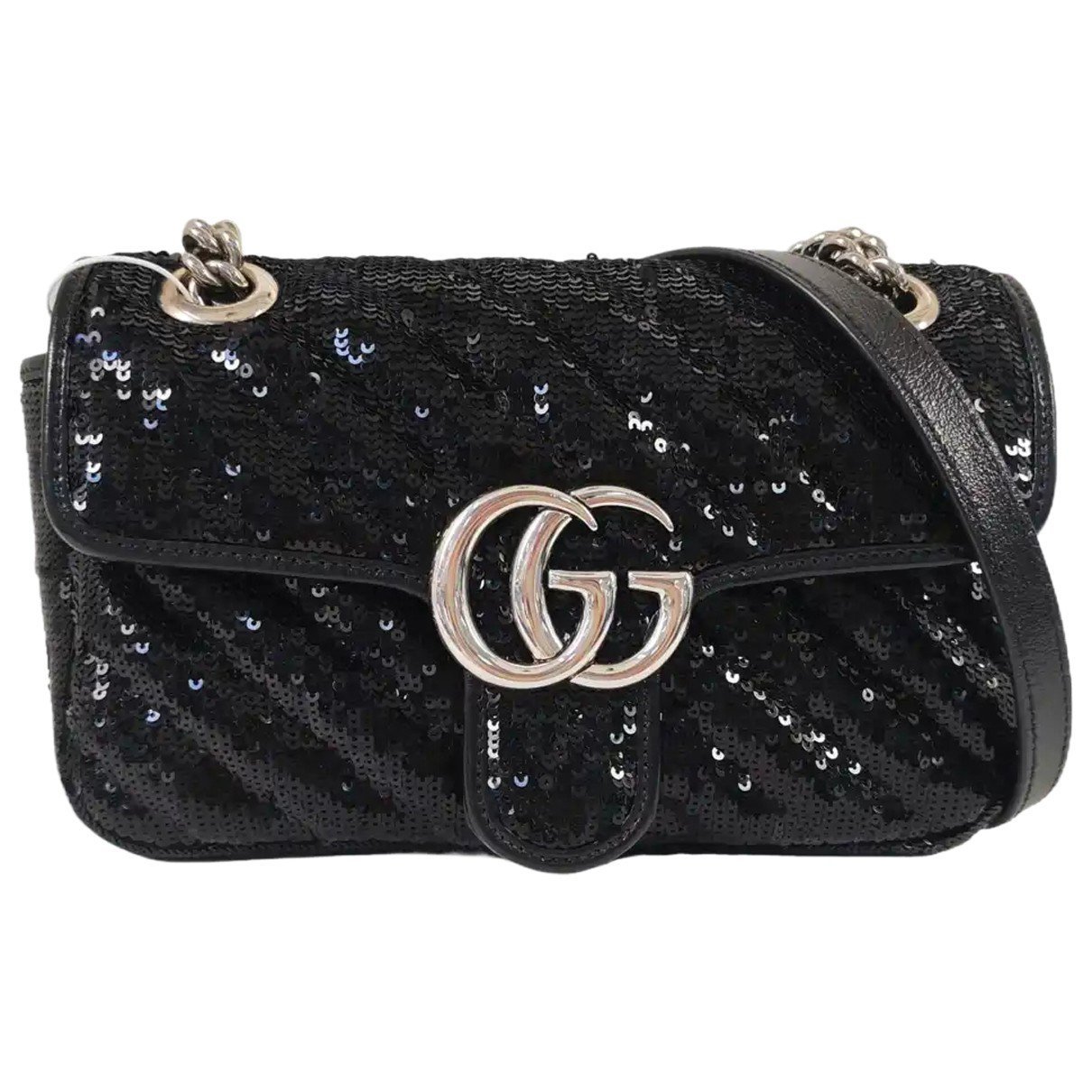 GG Marmont glitter crossbody bag