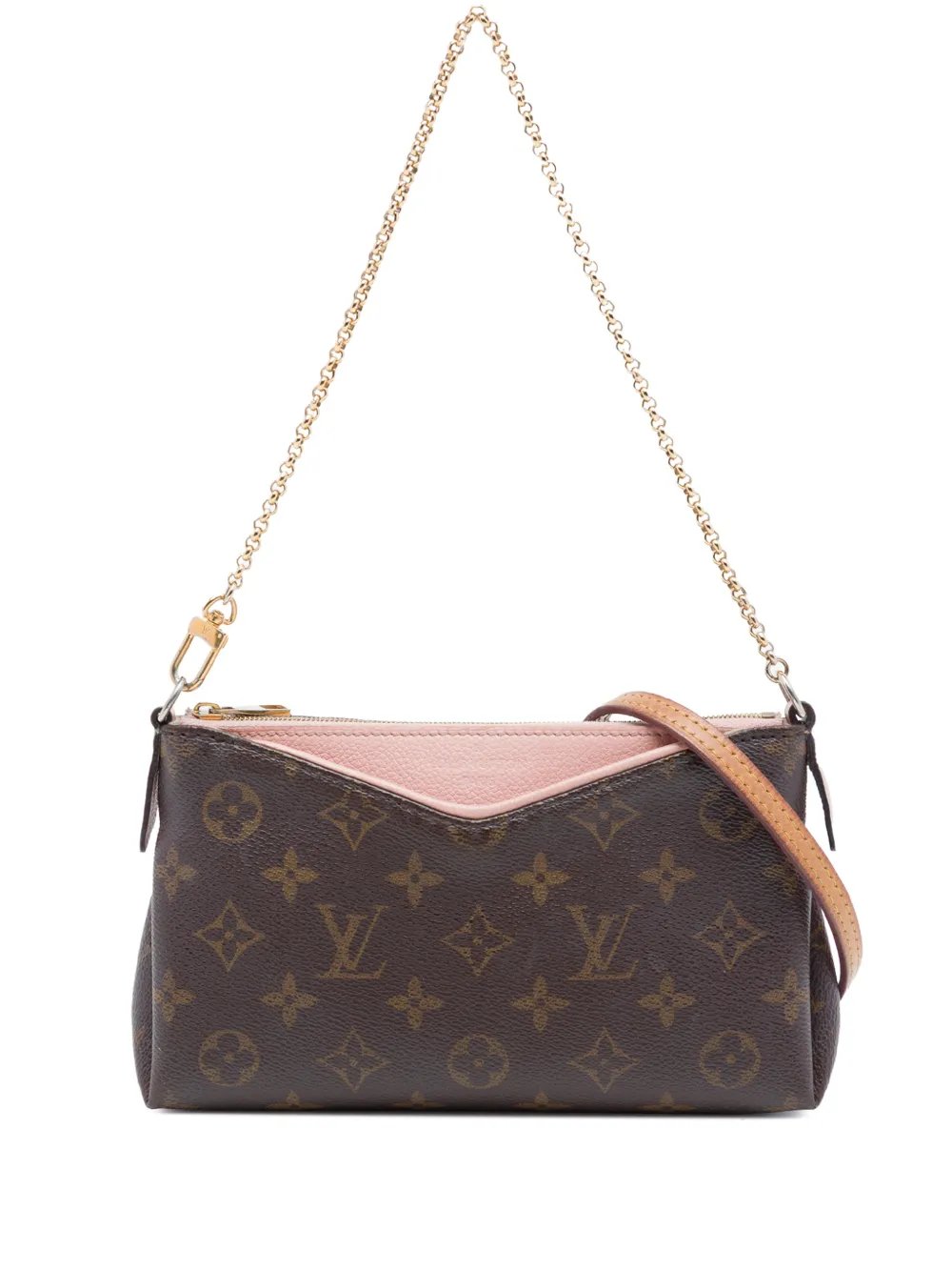 2017 Monogram Pallas Clutch satchel