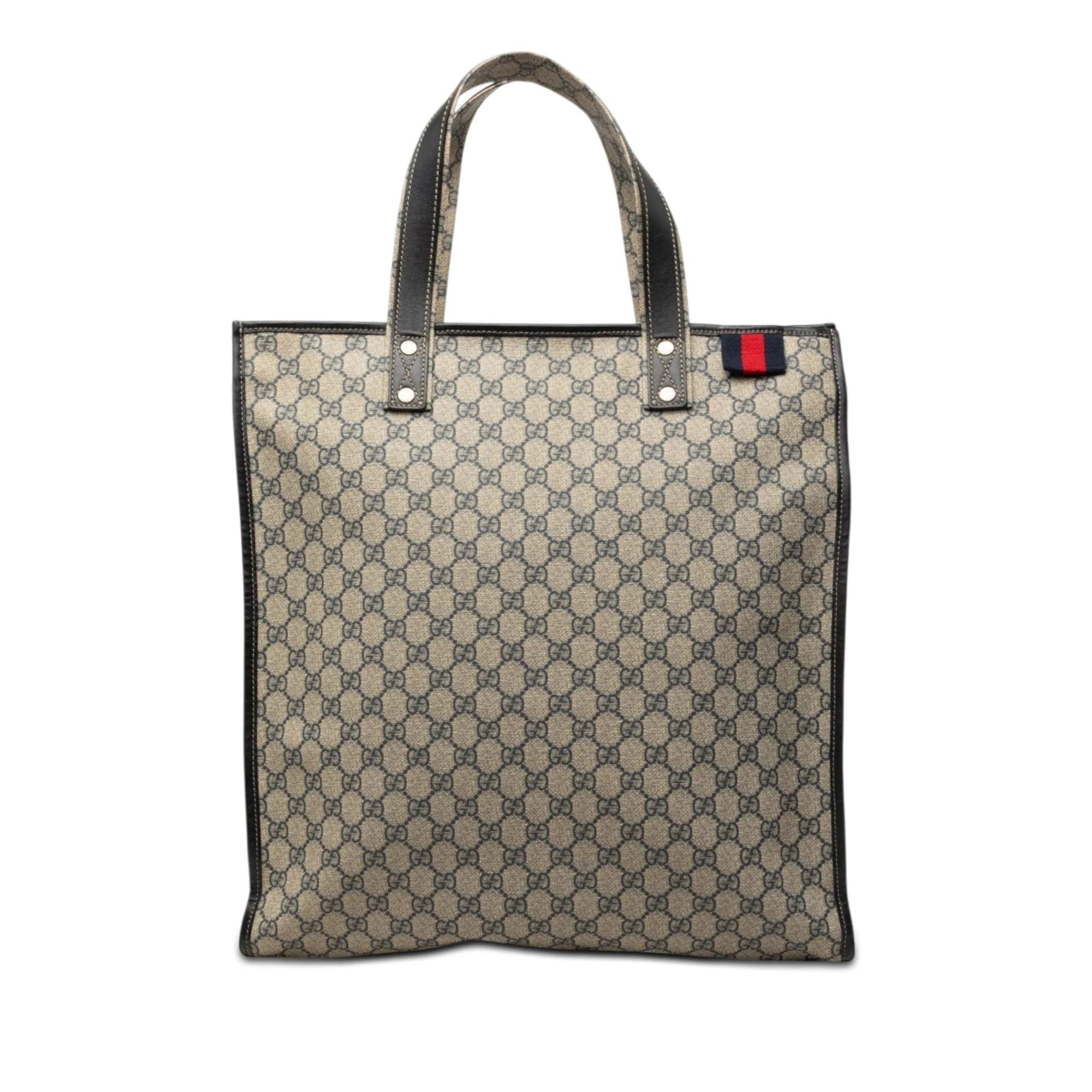Gucci B leather tote