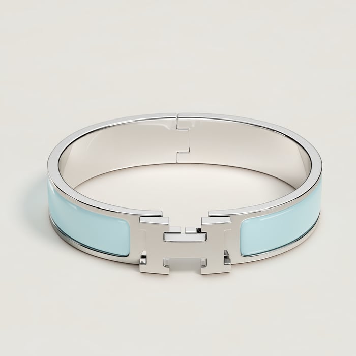Bleu Polaire Clic H Bracelet