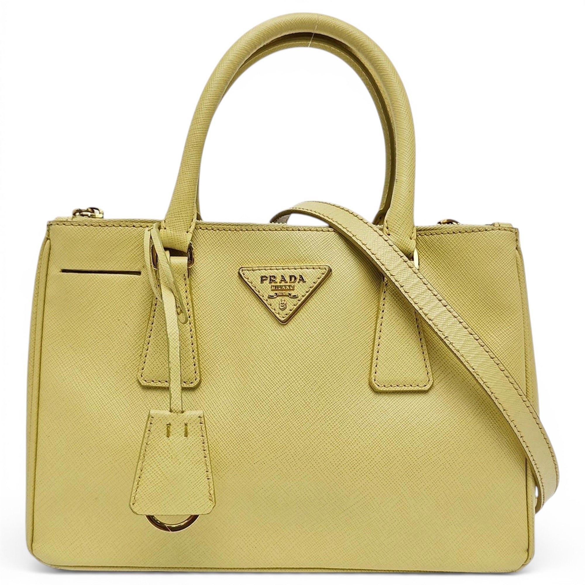 Galleria leather handbag