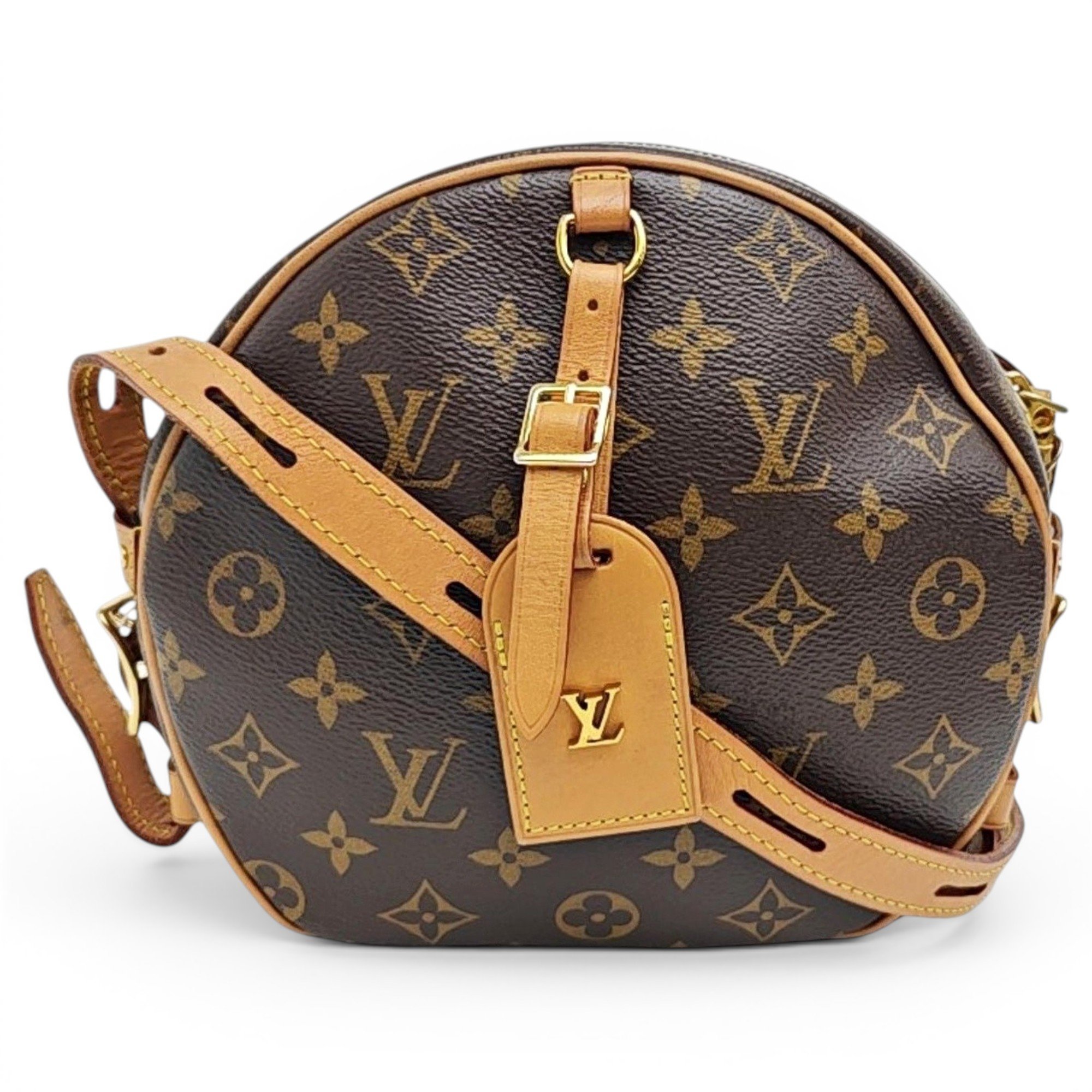 Micro boite chapeau leather handbag
