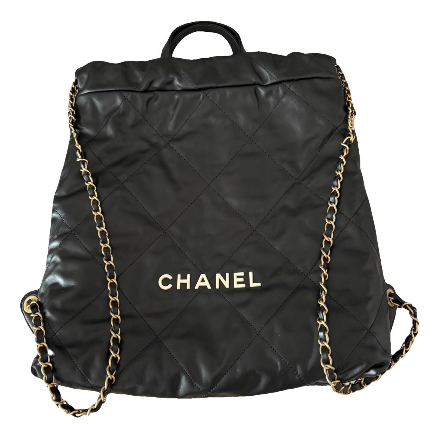 Chanel 22 leather backpack