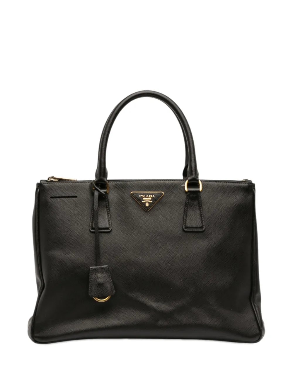 2010-2026 Medium Saffiano Lux Galleria Double Zip satchel