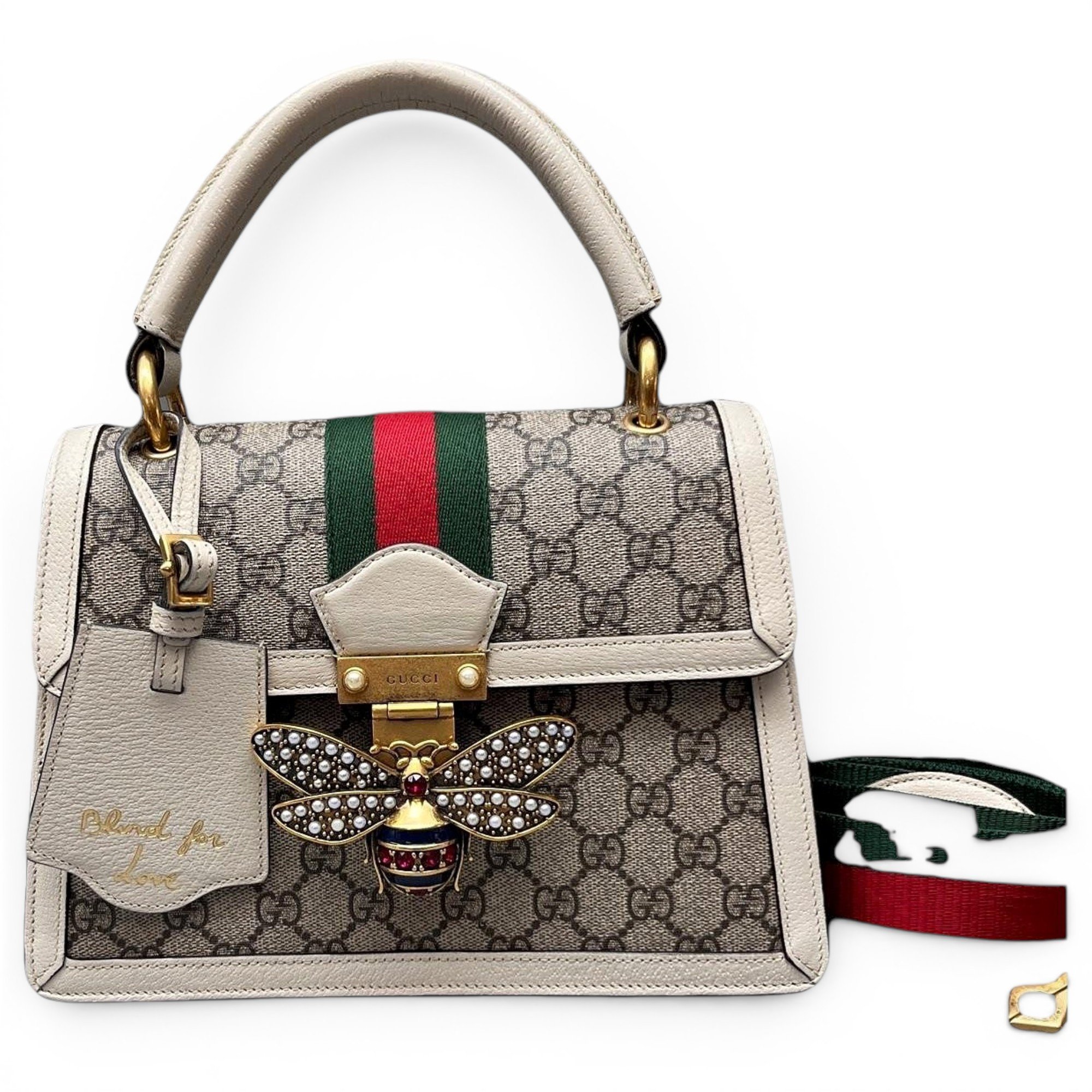 Queen Margaret leather handbag