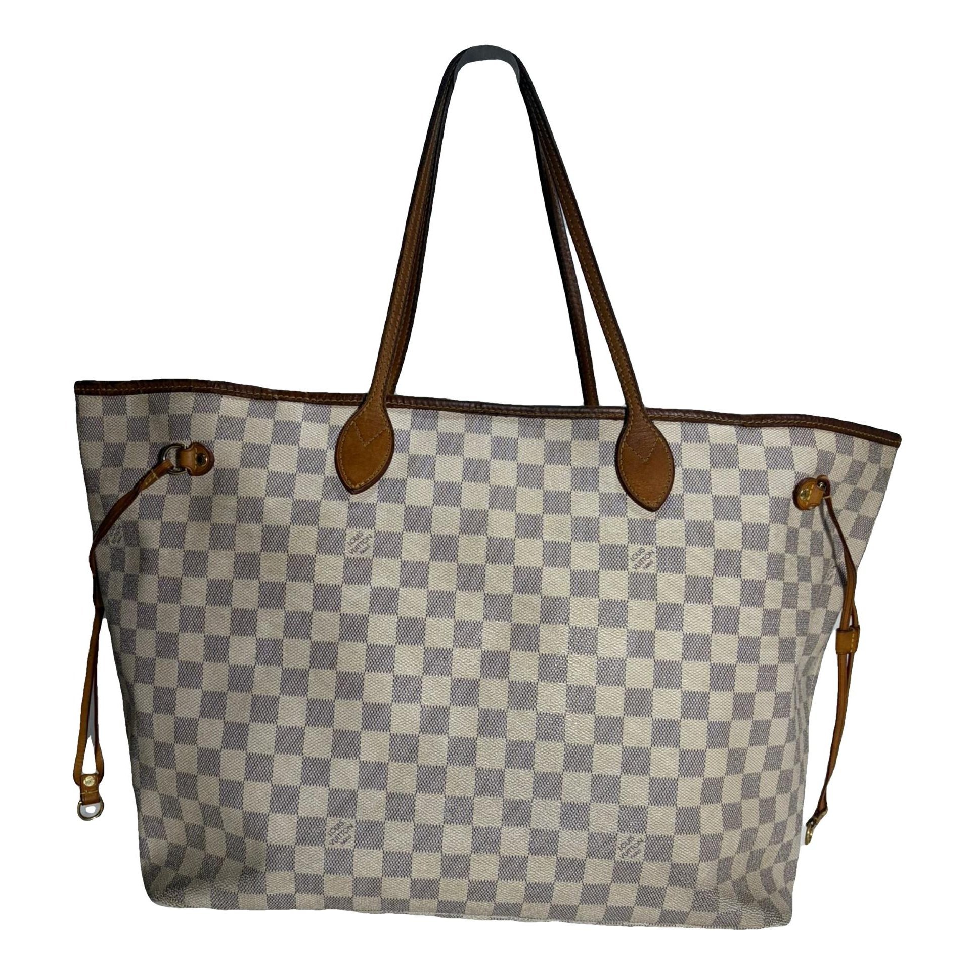 Neverfull leather tote