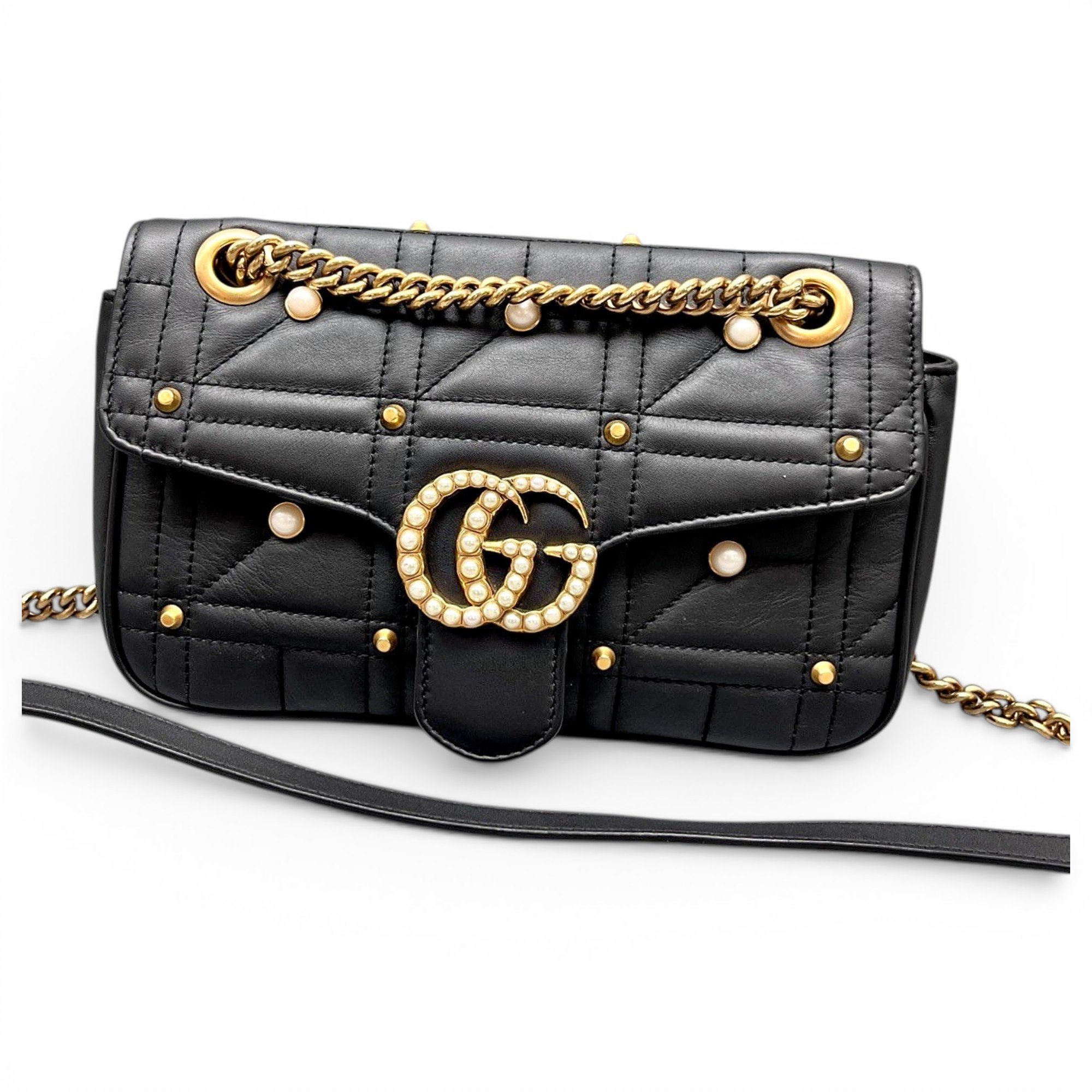 Marmont leather handbag