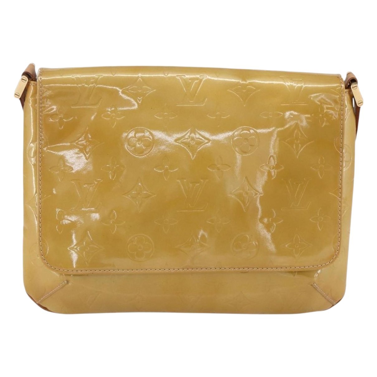 Thompson patent leather handbag