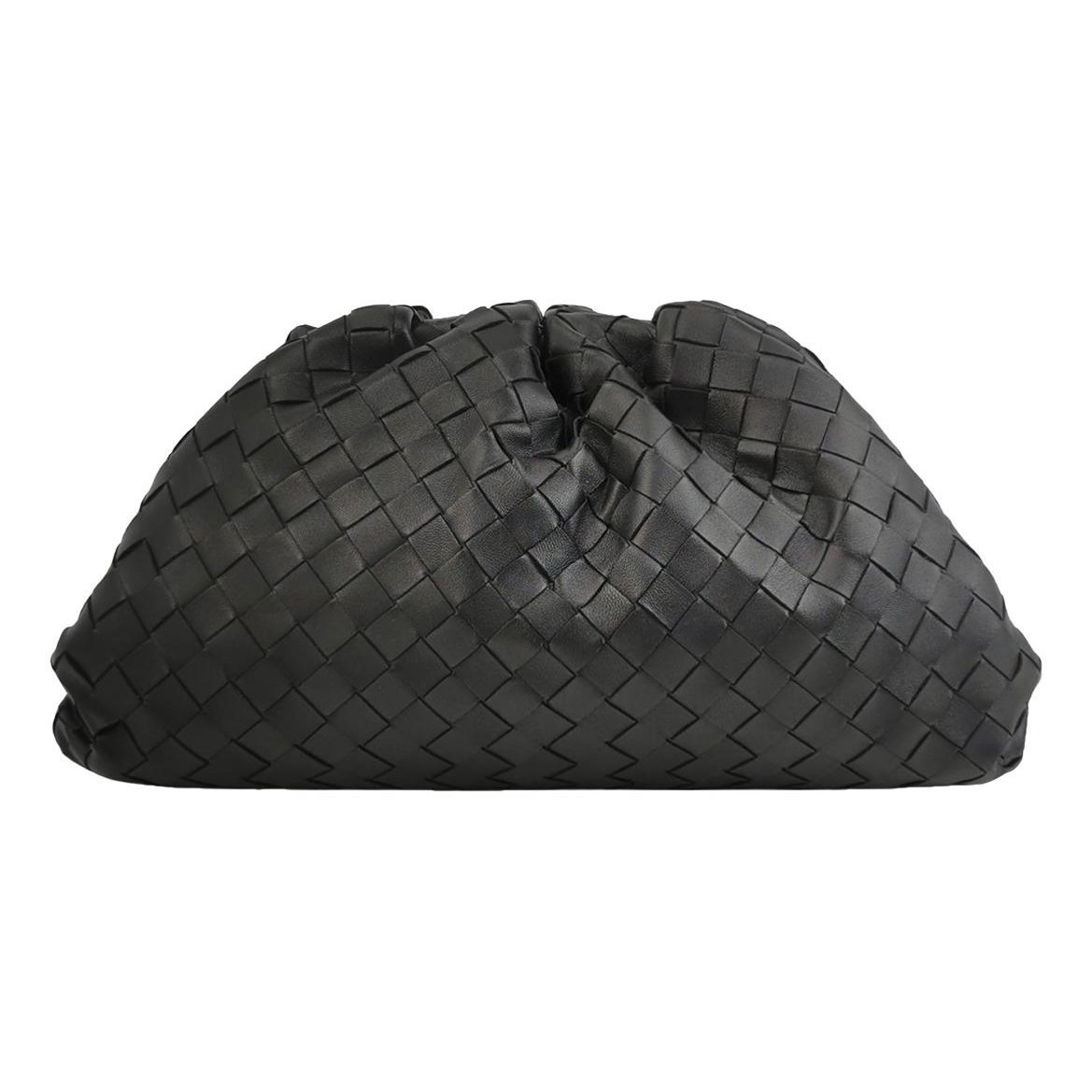 Pouch leather handbag