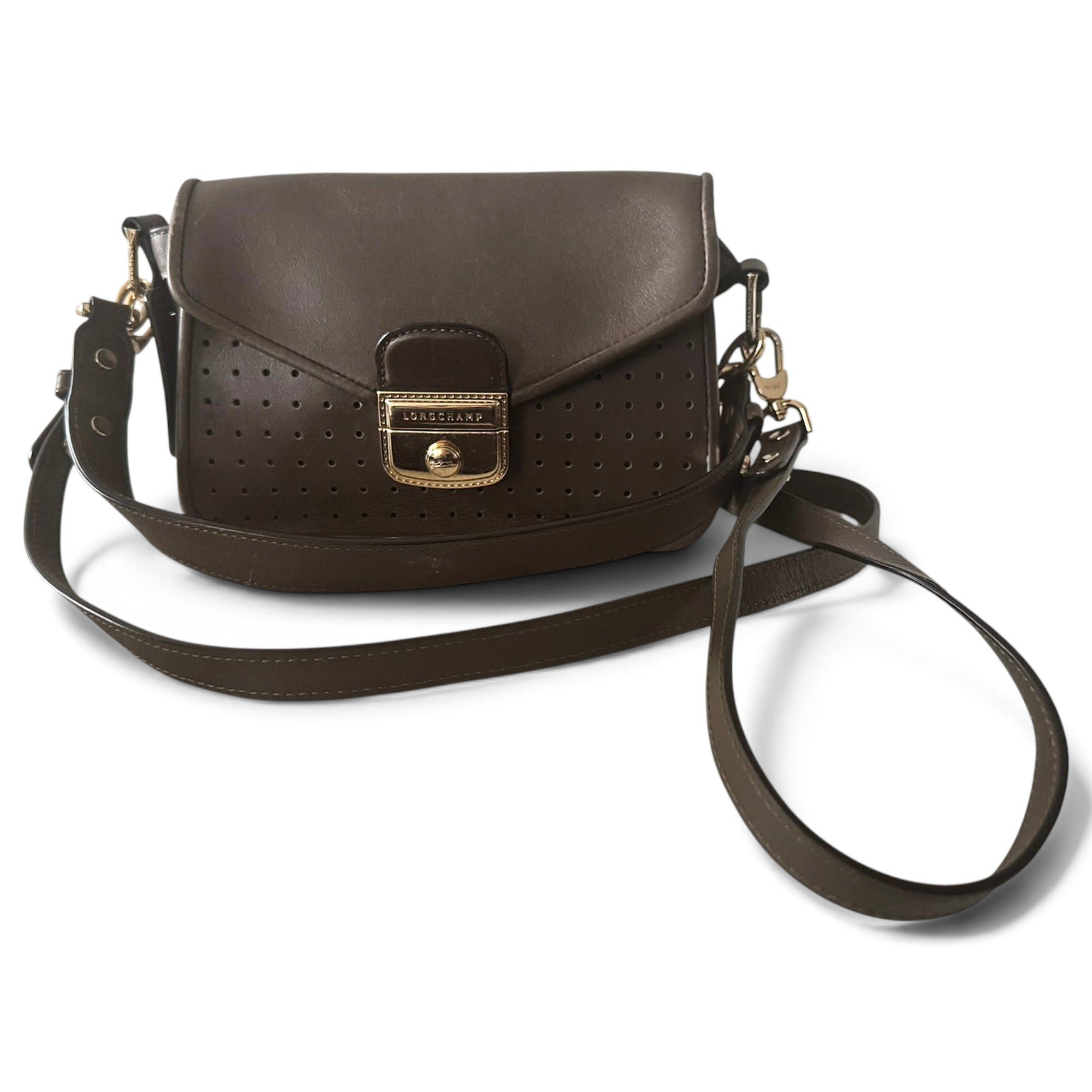 Mademoiselle leather handbag