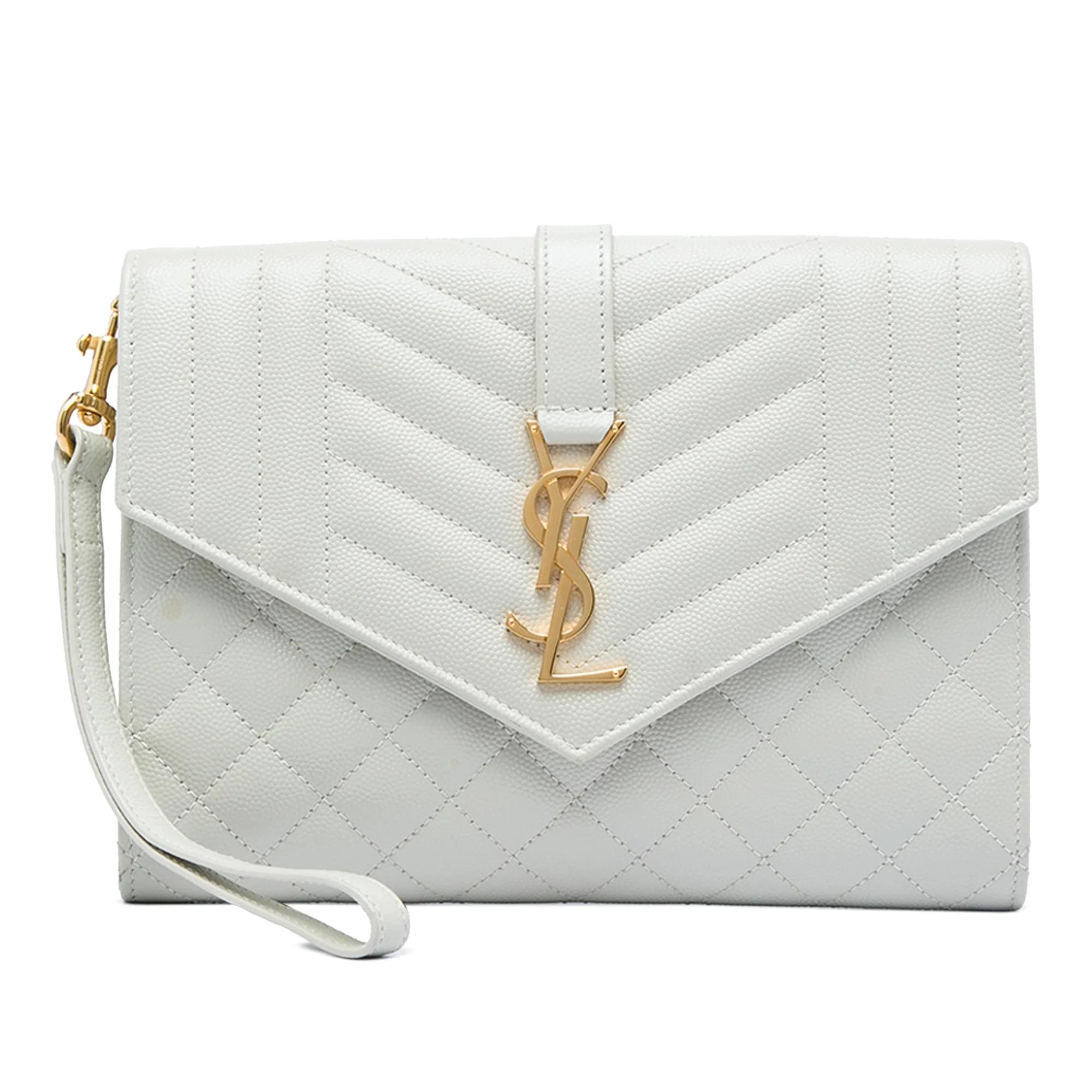 Envelope pony-style calfskin handbag