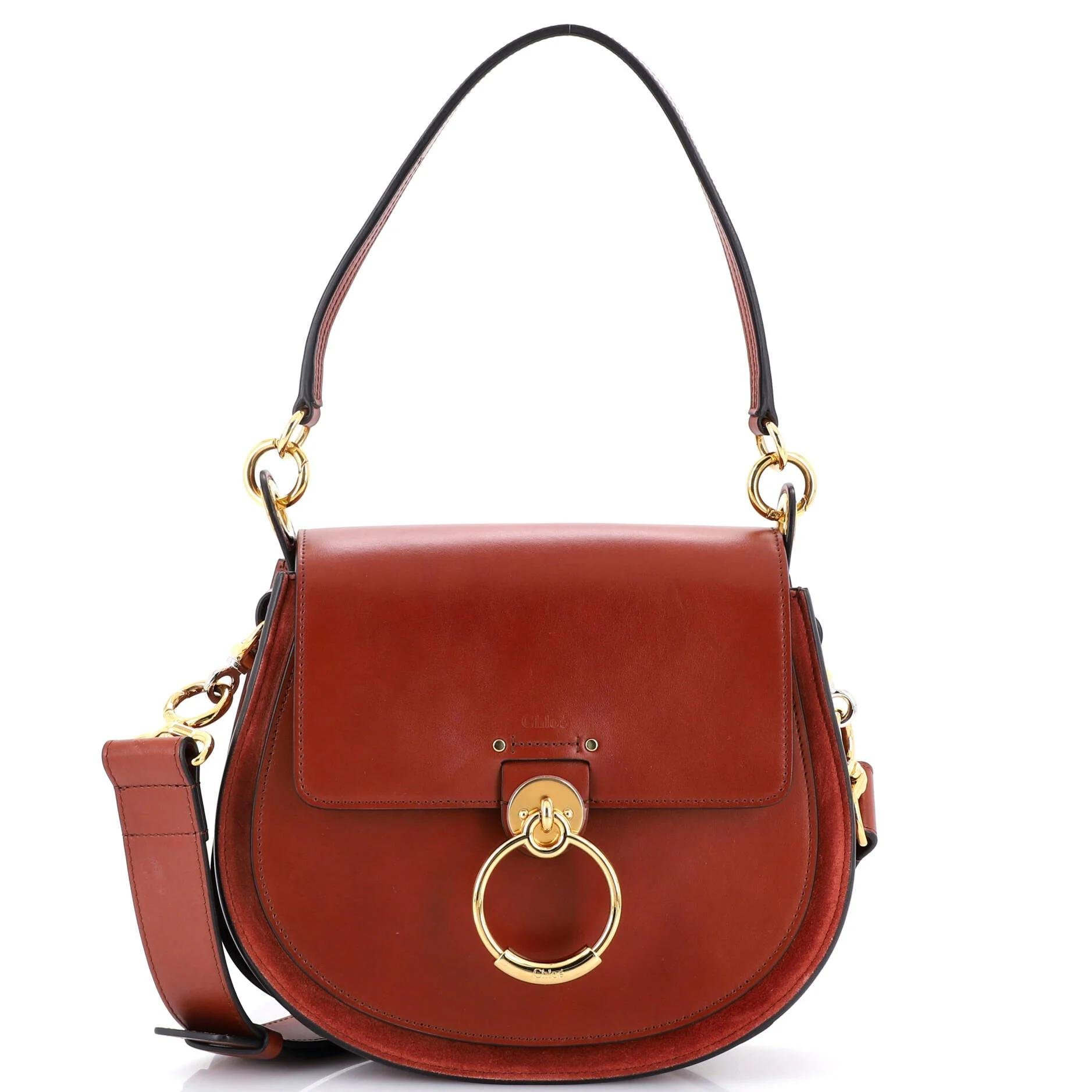 Leather crossbody bag