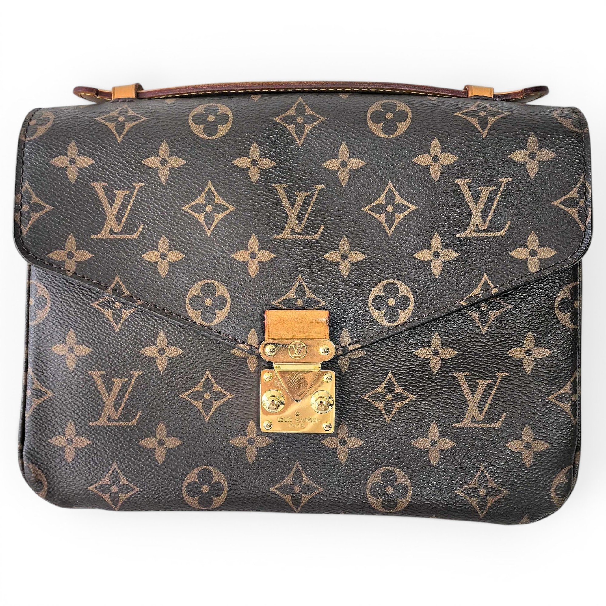 Metis leather handbag