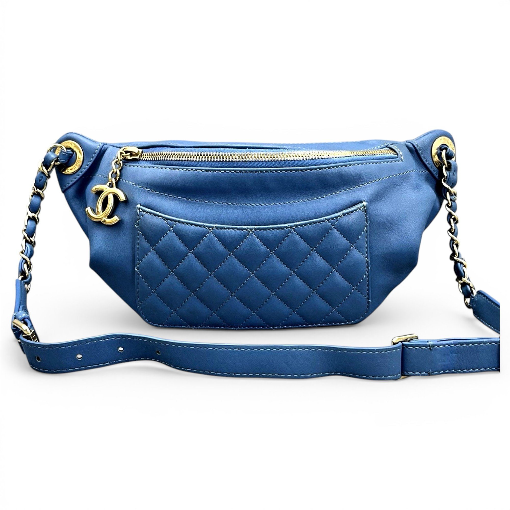 Leather crossbody bag