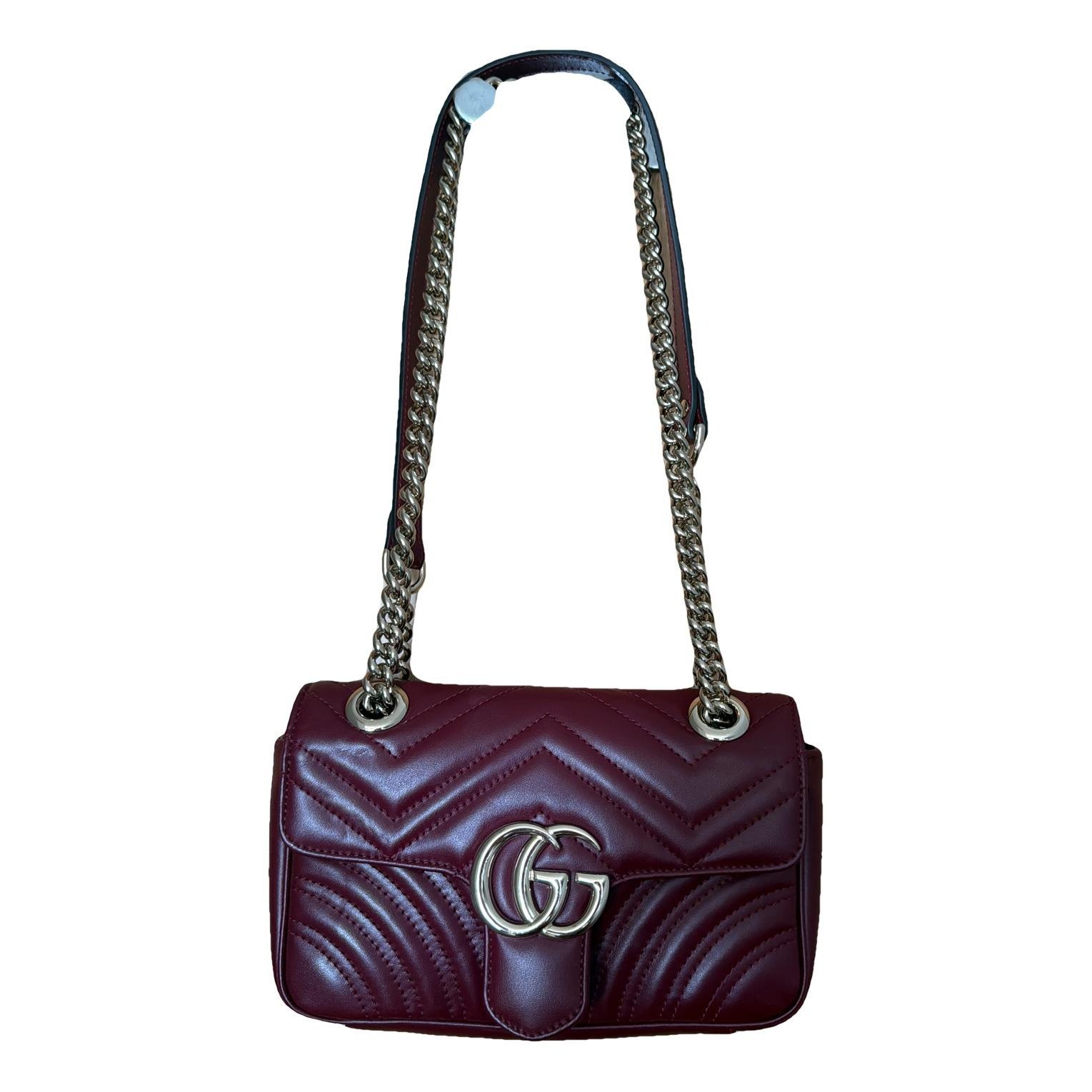 GG Marmont Flap leather crossbody bag