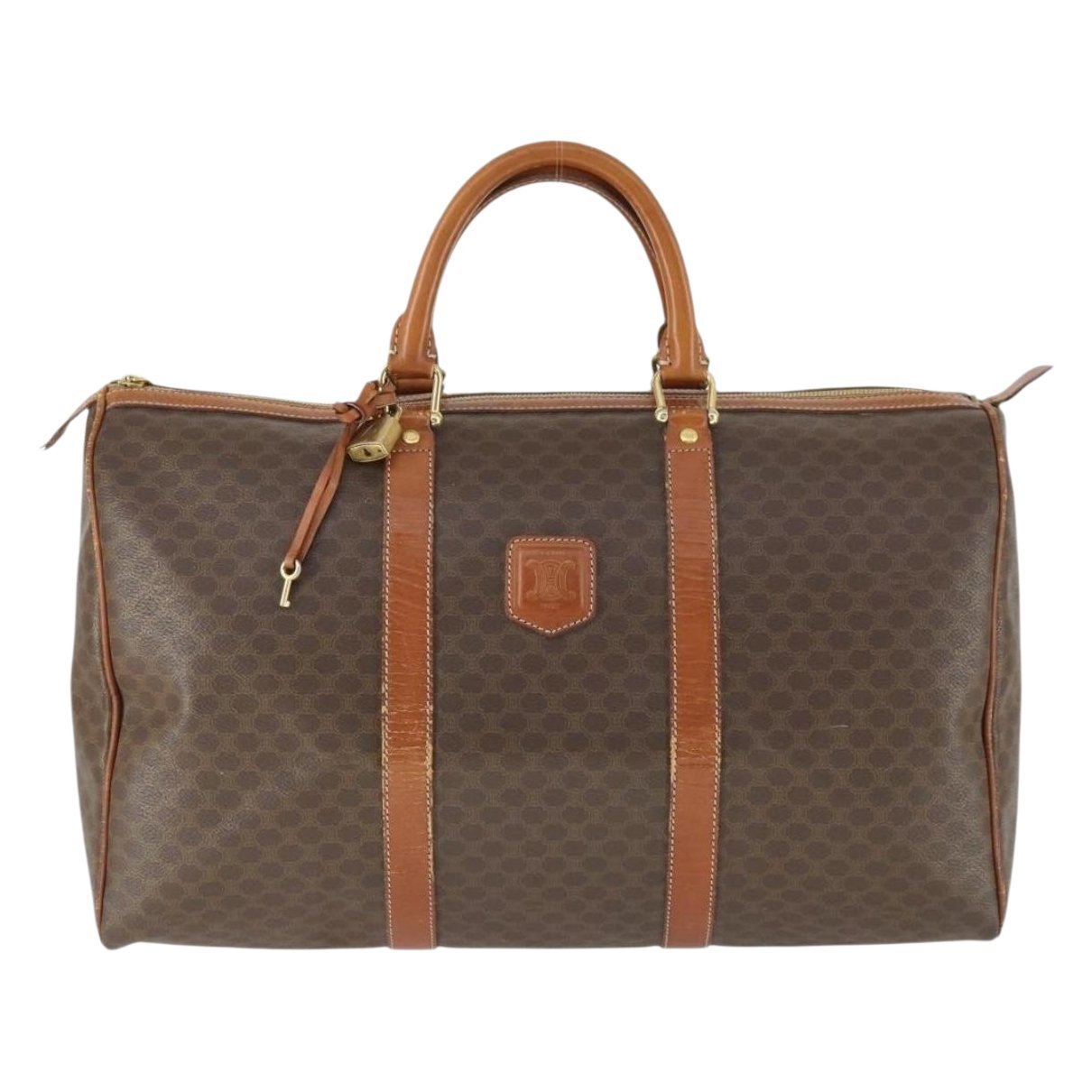 Leather bowling bag
