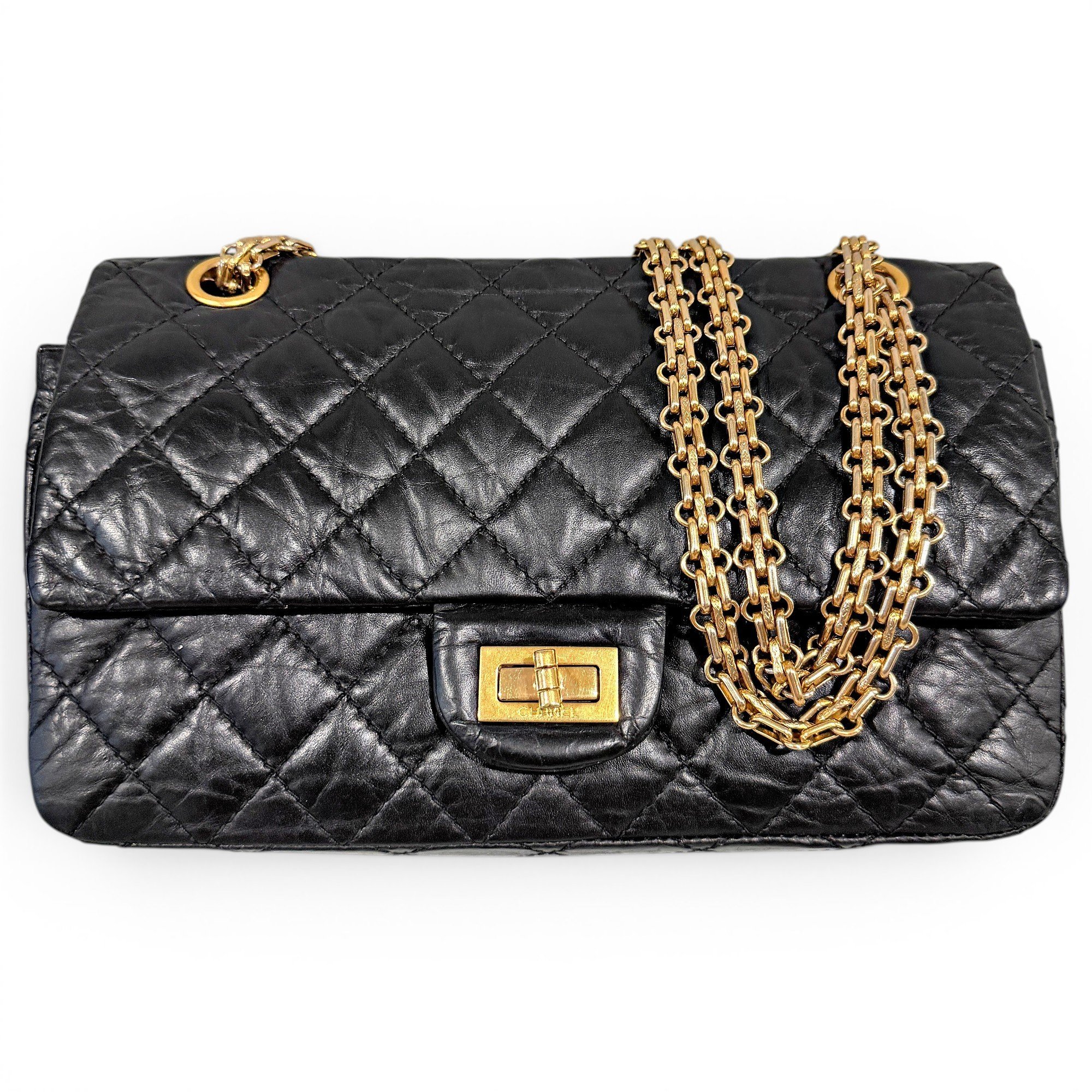 2.55 leather handbag