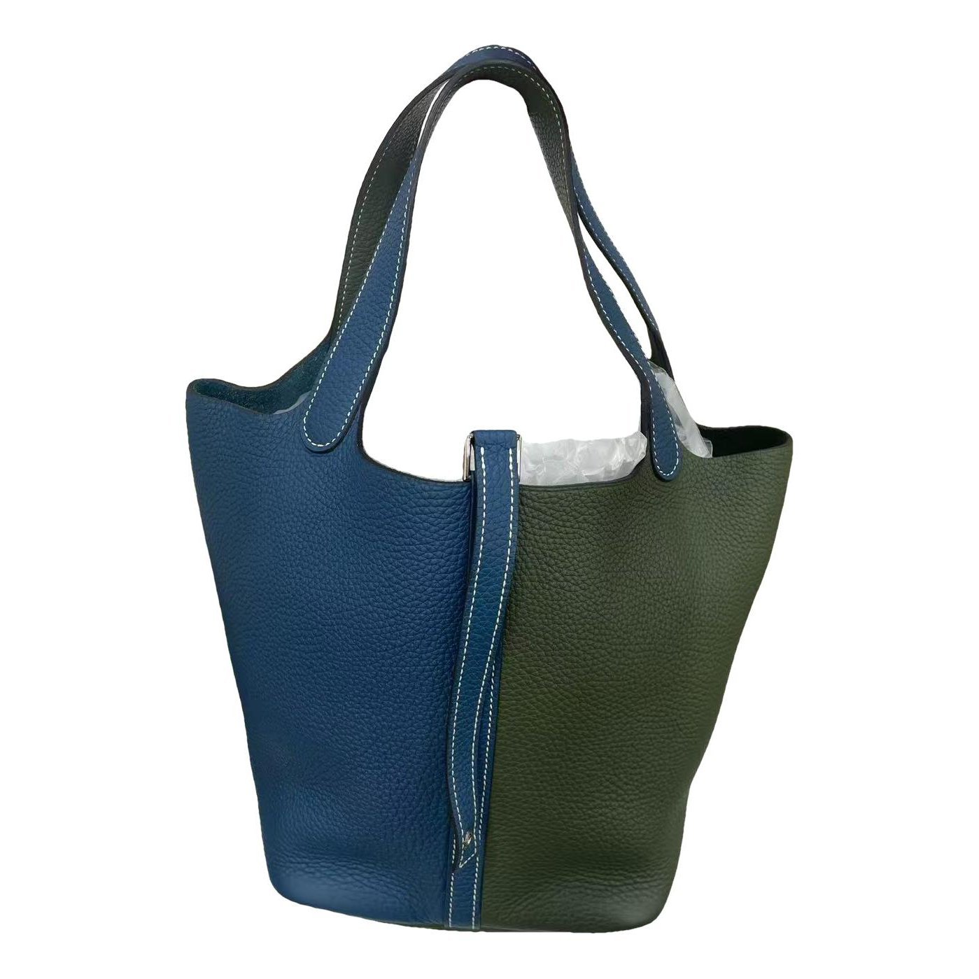 Picotin leather handbag