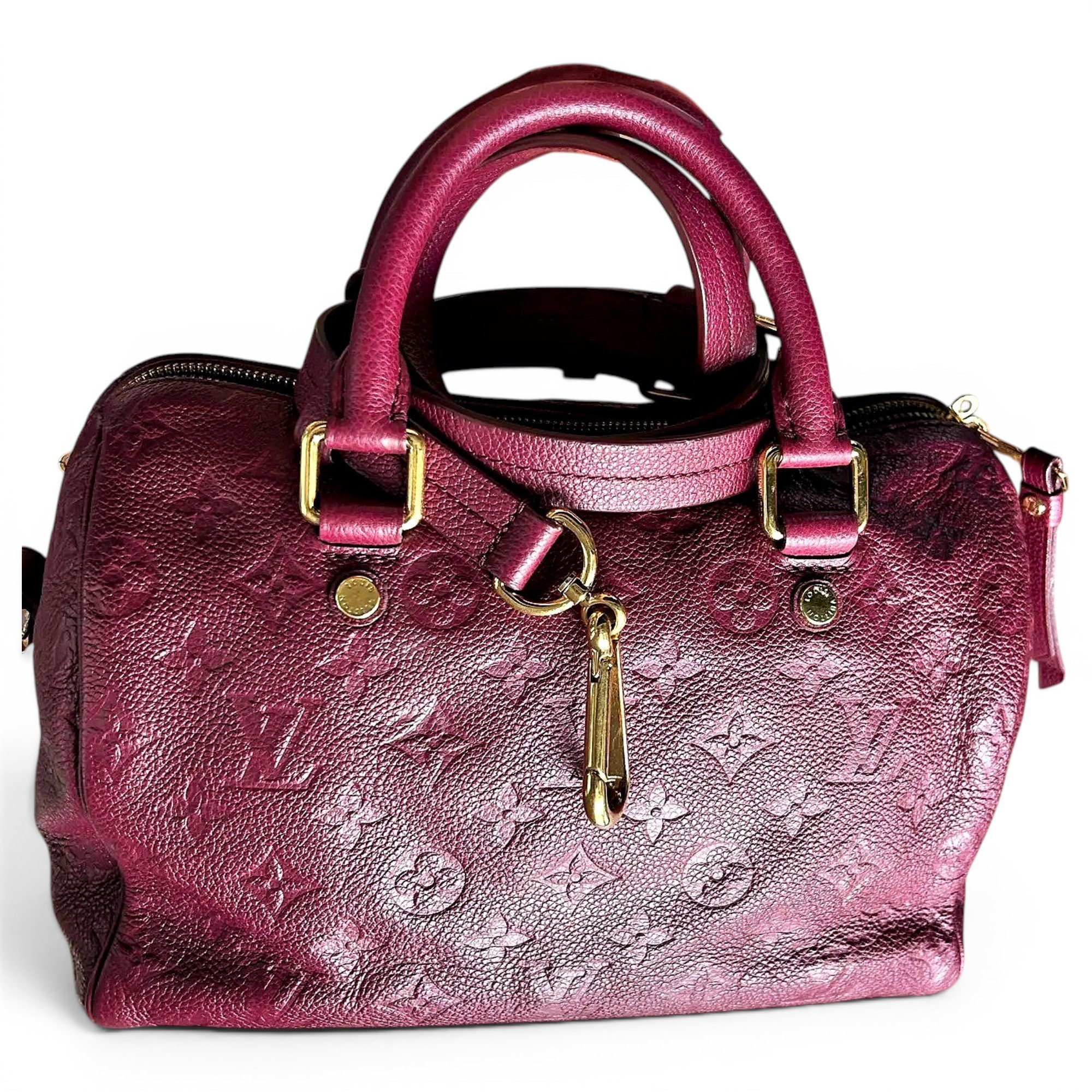 Speedy Bandoulière leather handbag