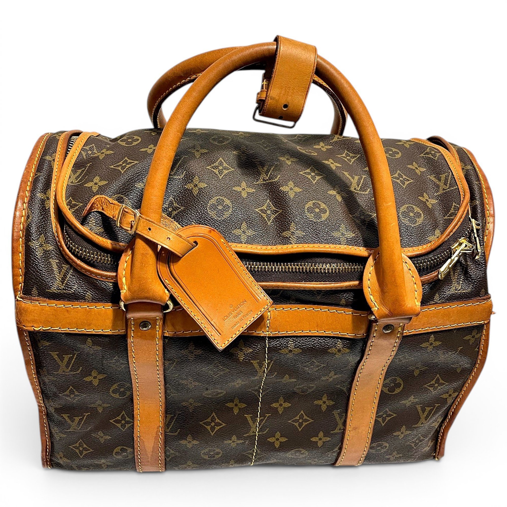 Deauville leather handbag