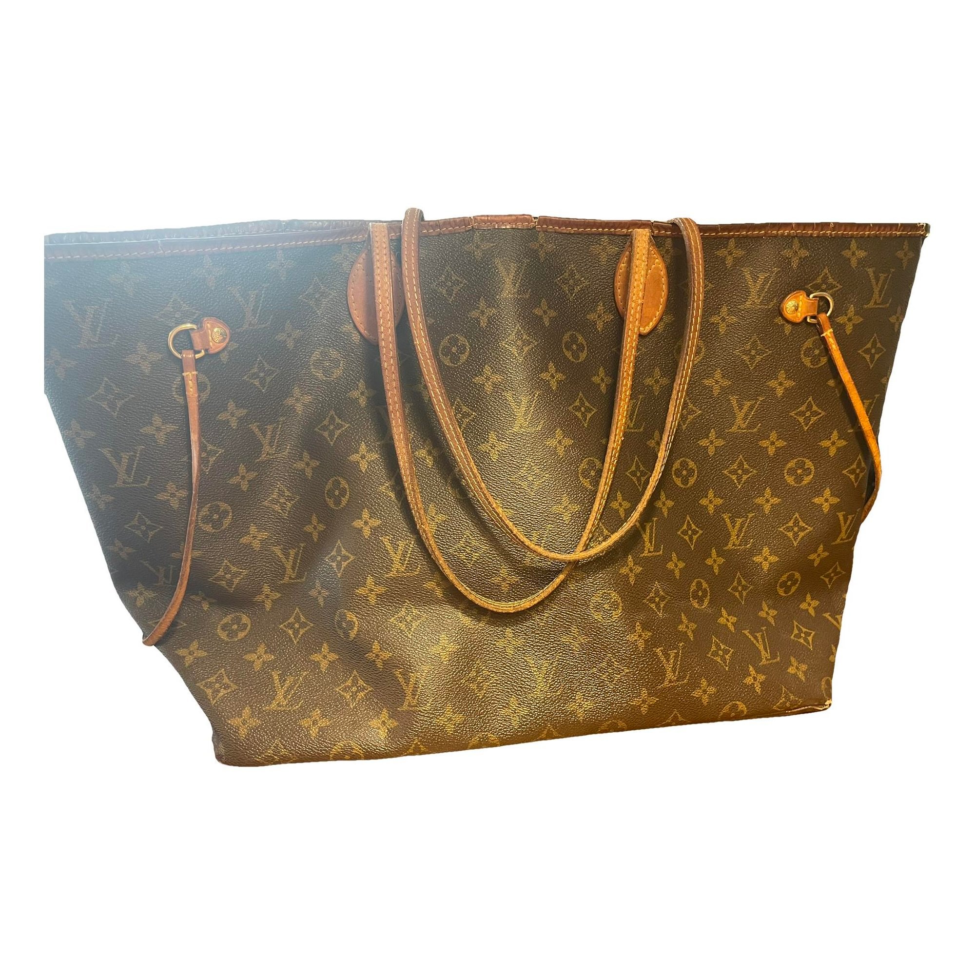 Neverfull leather tote