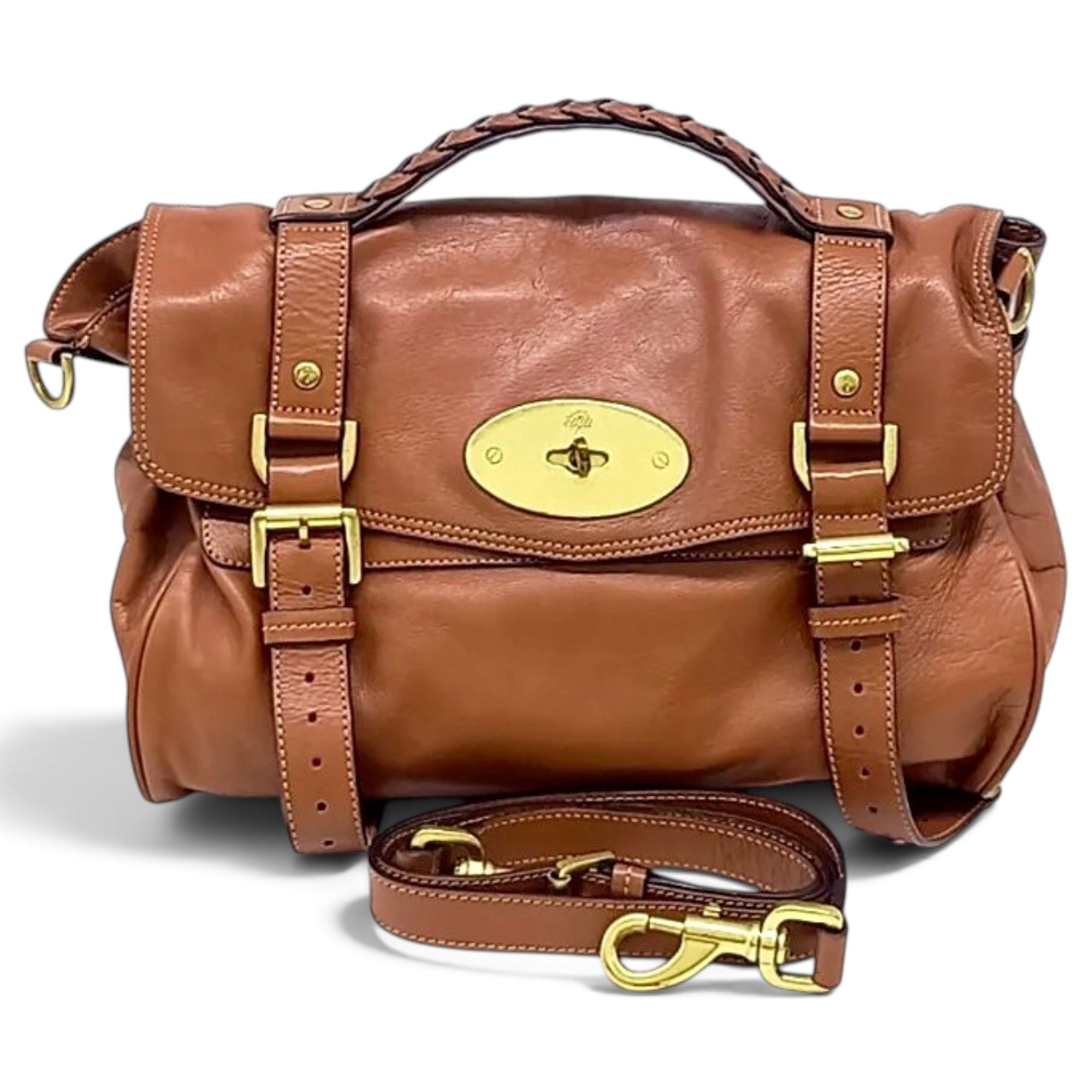 Alexa leather handbag