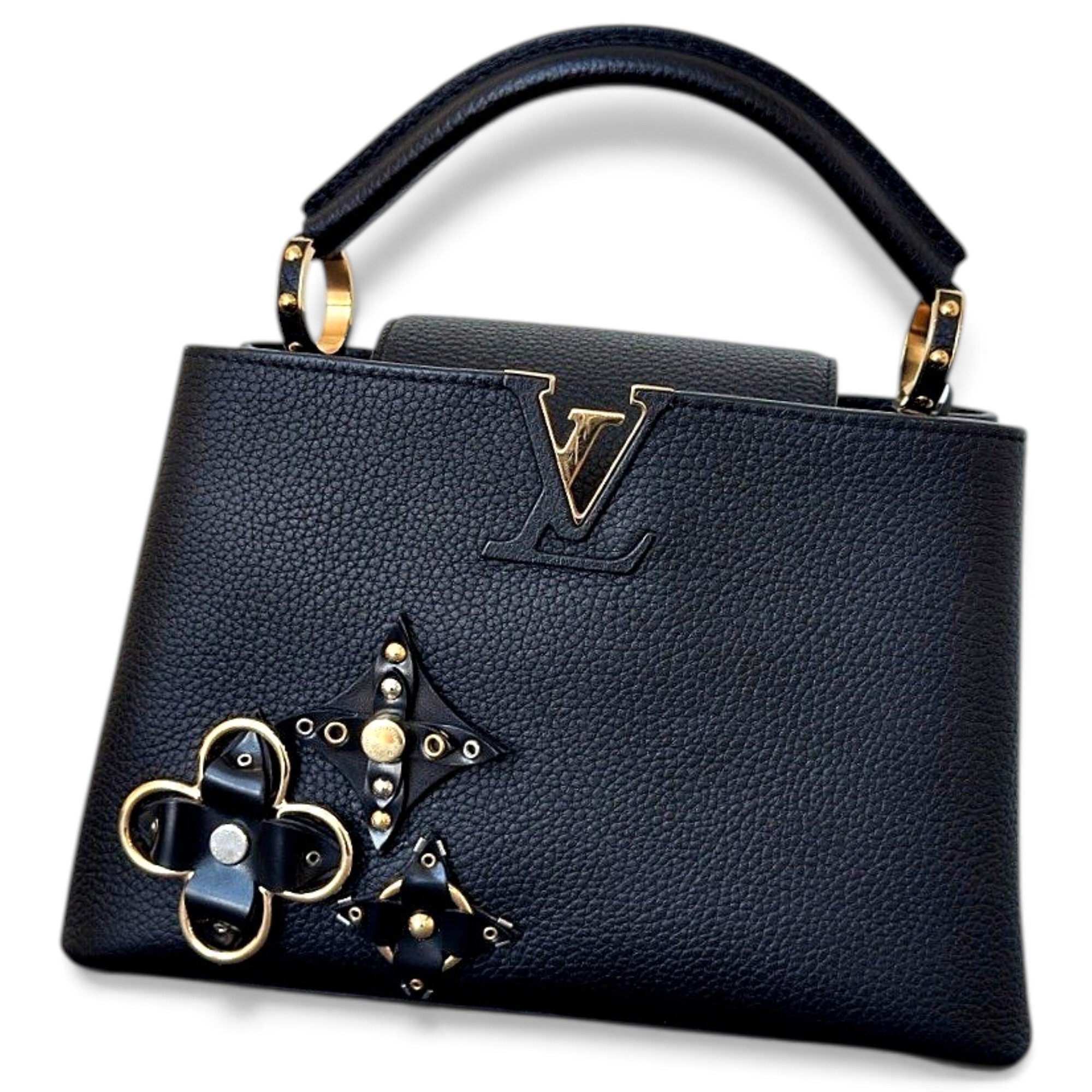 Capucines leather handbag
