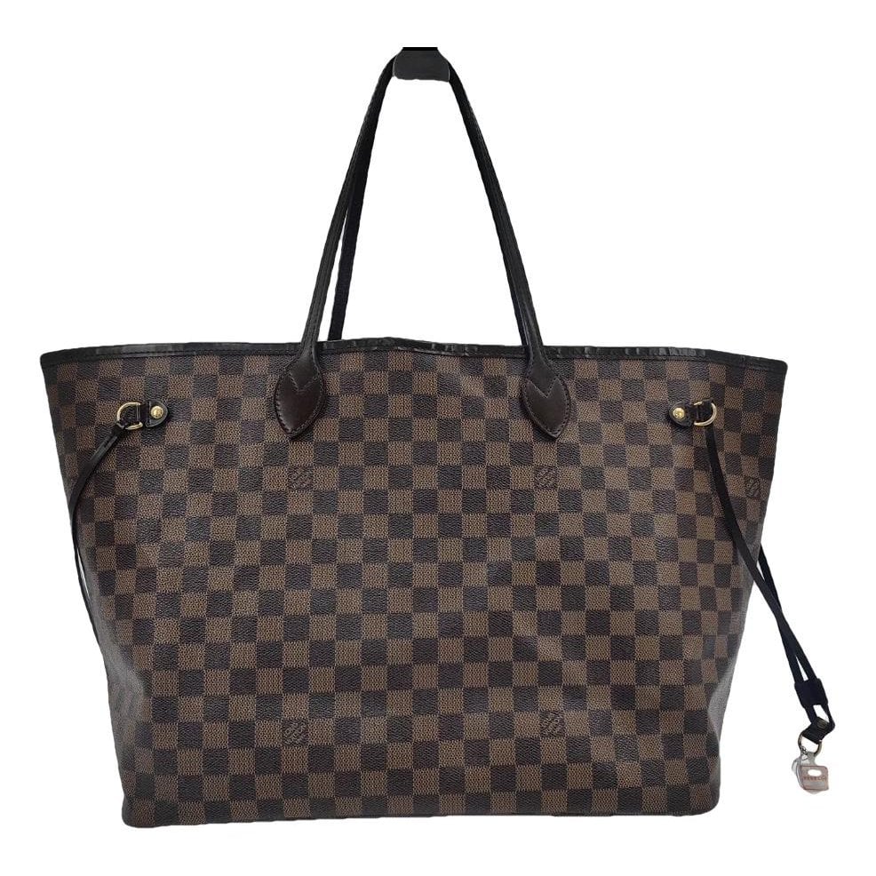 Louis Vuitton Neverfull leather tote