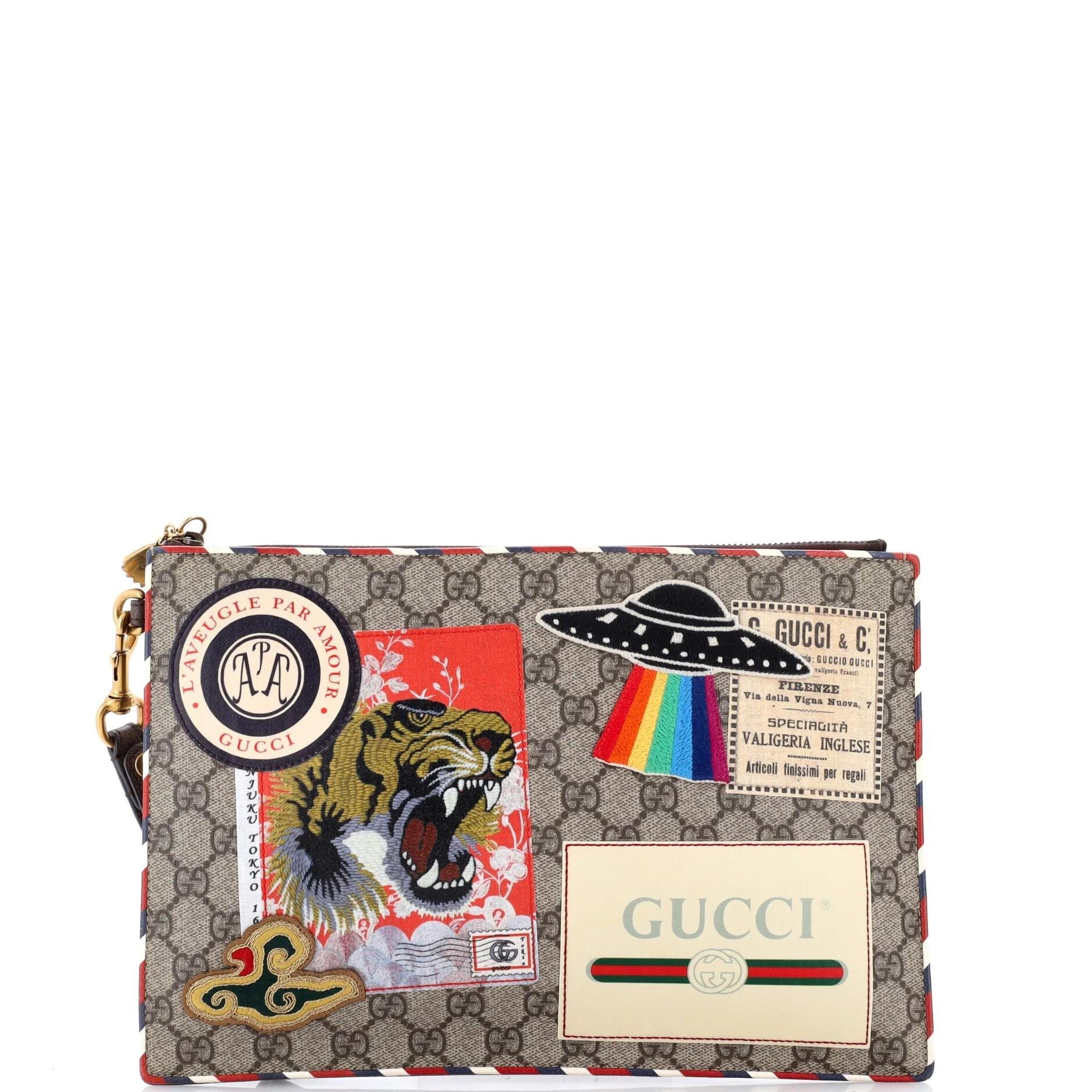 Cloth clutch bag