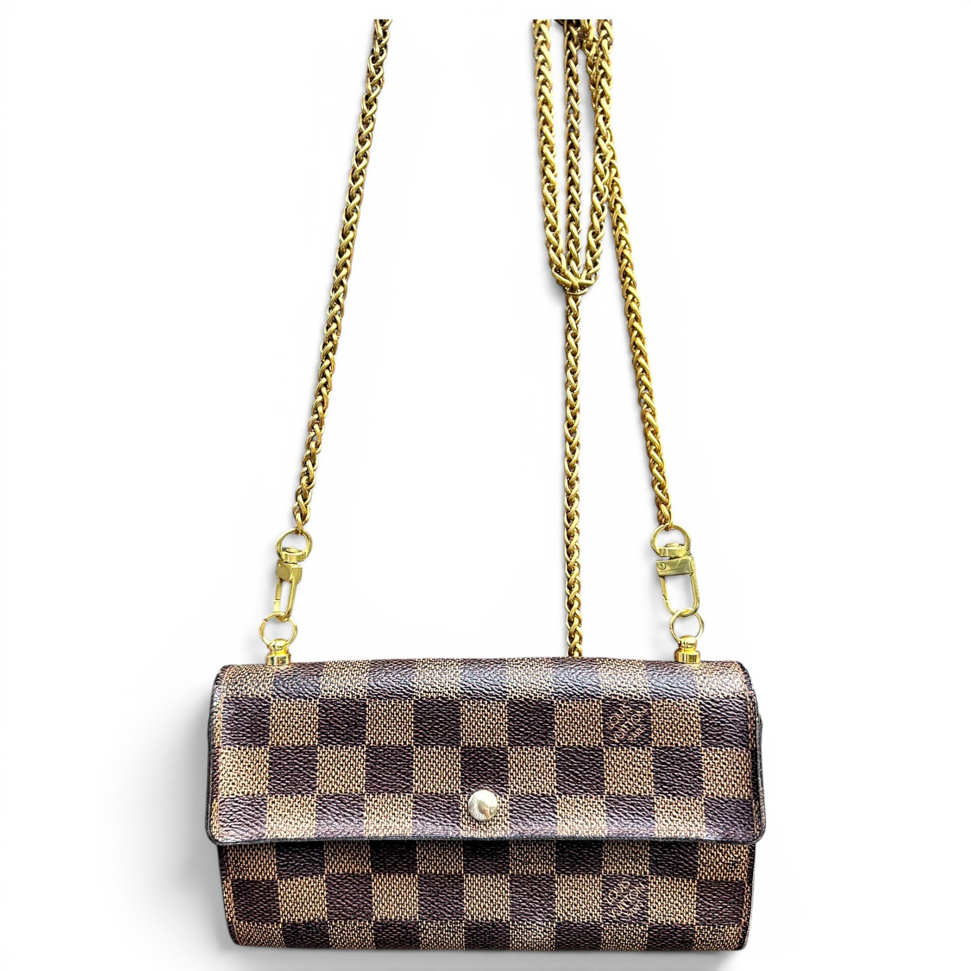 Leather crossbody bag