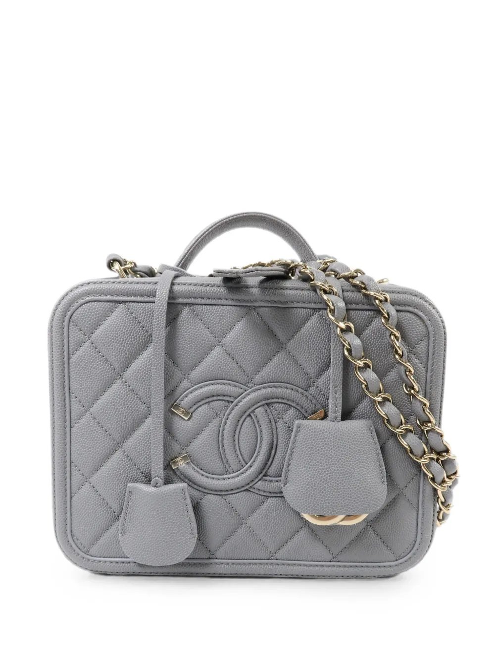 Medium CC Filigree Vanity Case shoulder bag