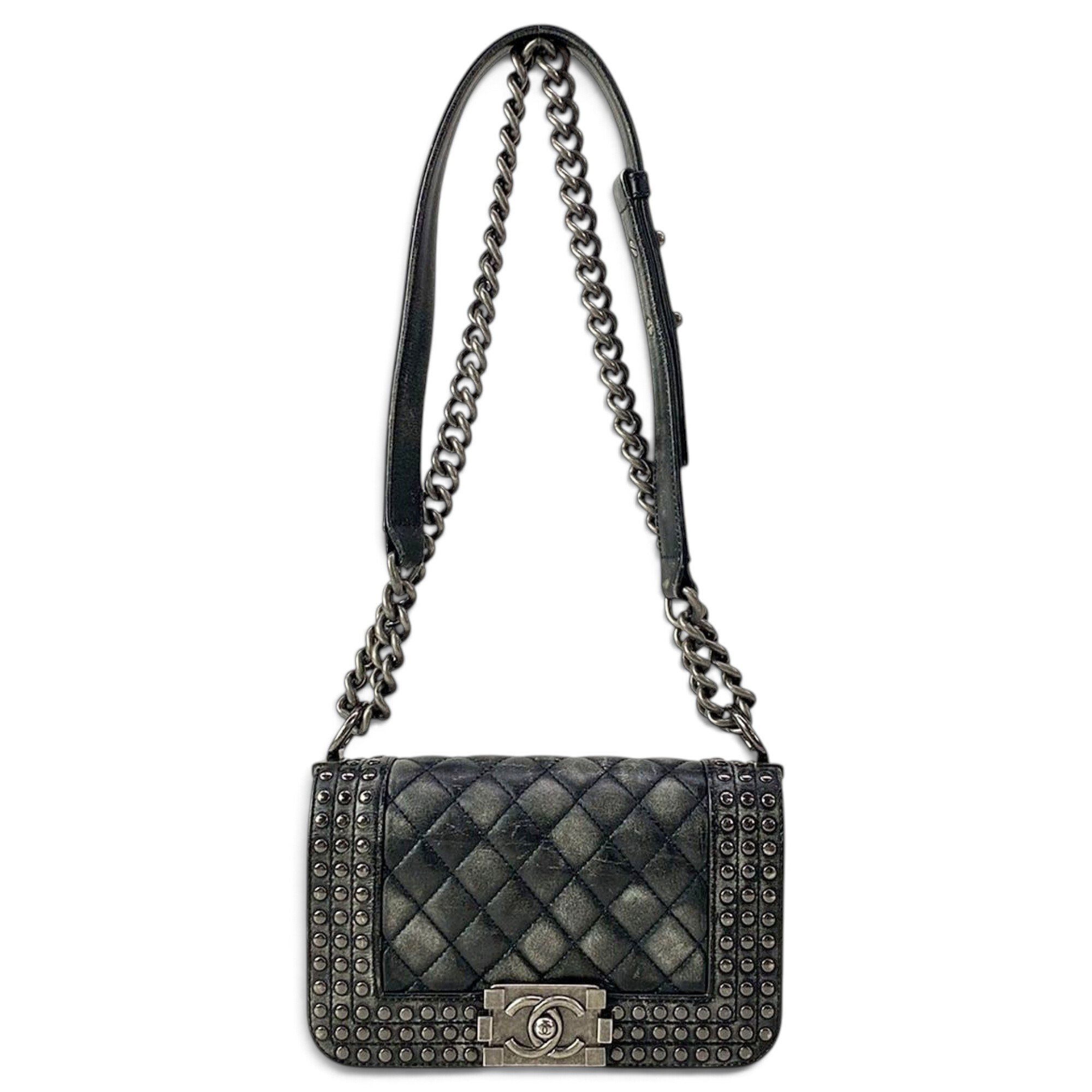 Boy leather handbag